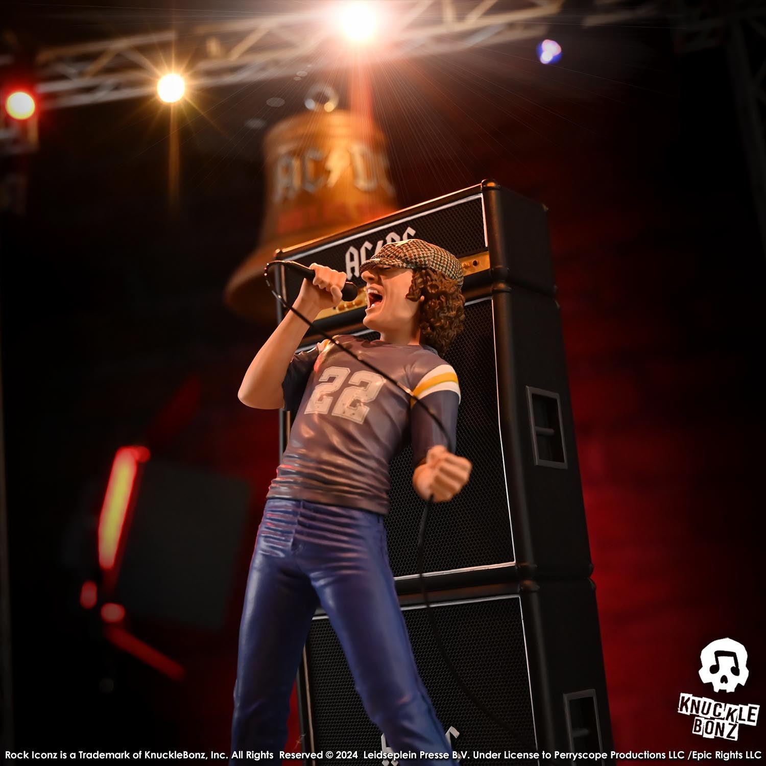 AC/DC Brian Johnson KnuckleBonz Statue