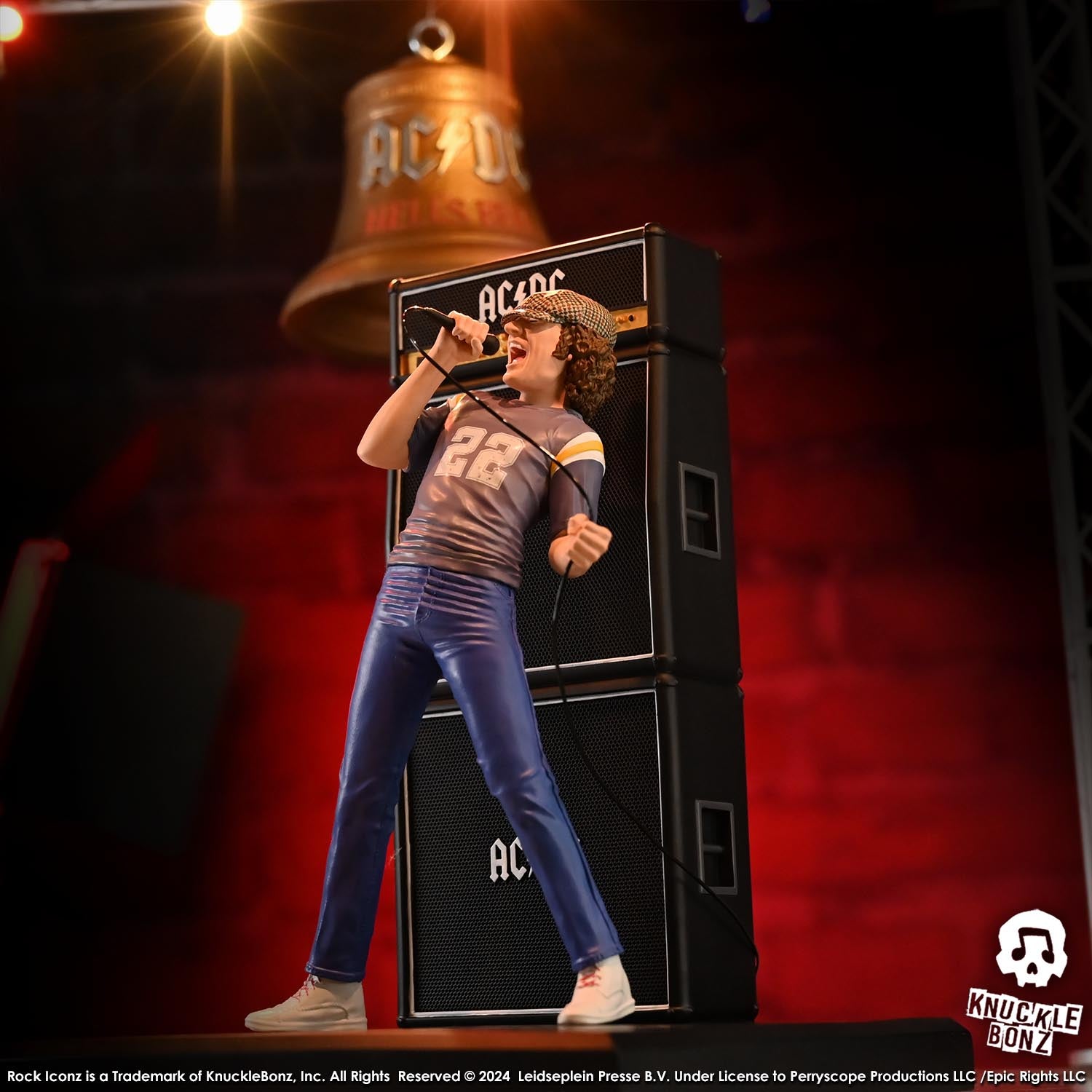 AC/DC Brian Johnson KnuckleBonz Statue