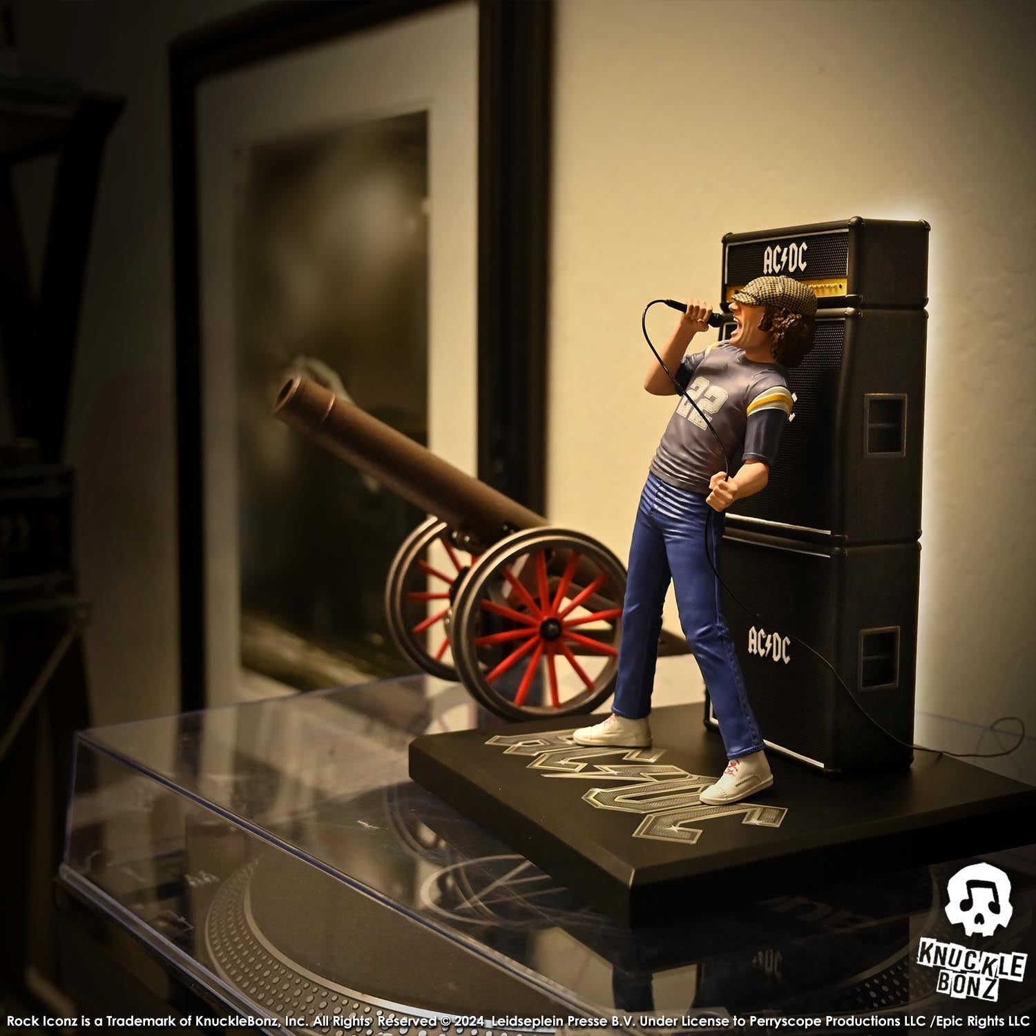 AC/DC Brian Johnson KnuckleBonz Statue