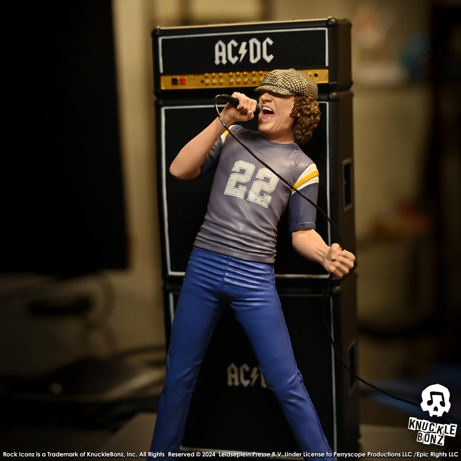 AC/DC Brian Johnson KnuckleBonz Statue