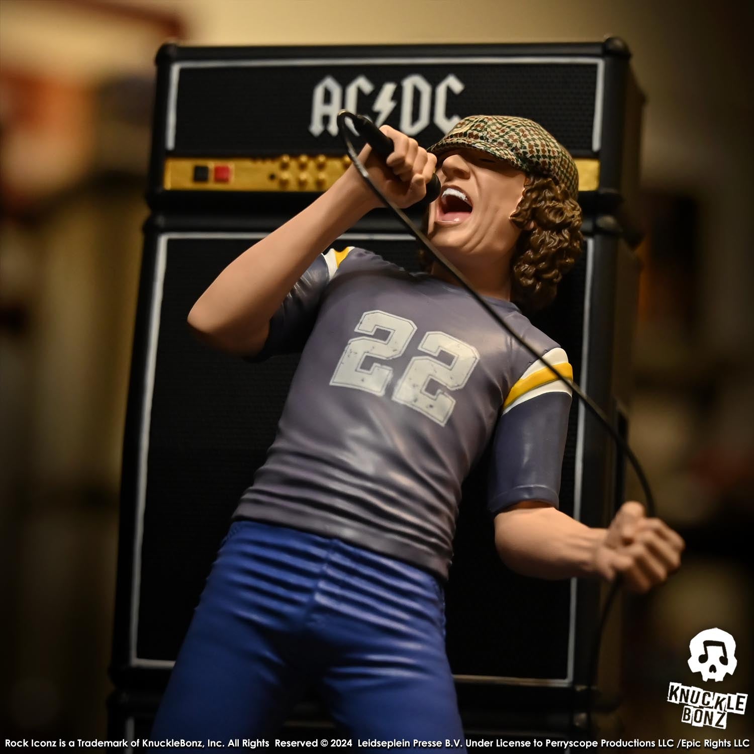 AC/DC Brian Johnson KnuckleBonz Statue