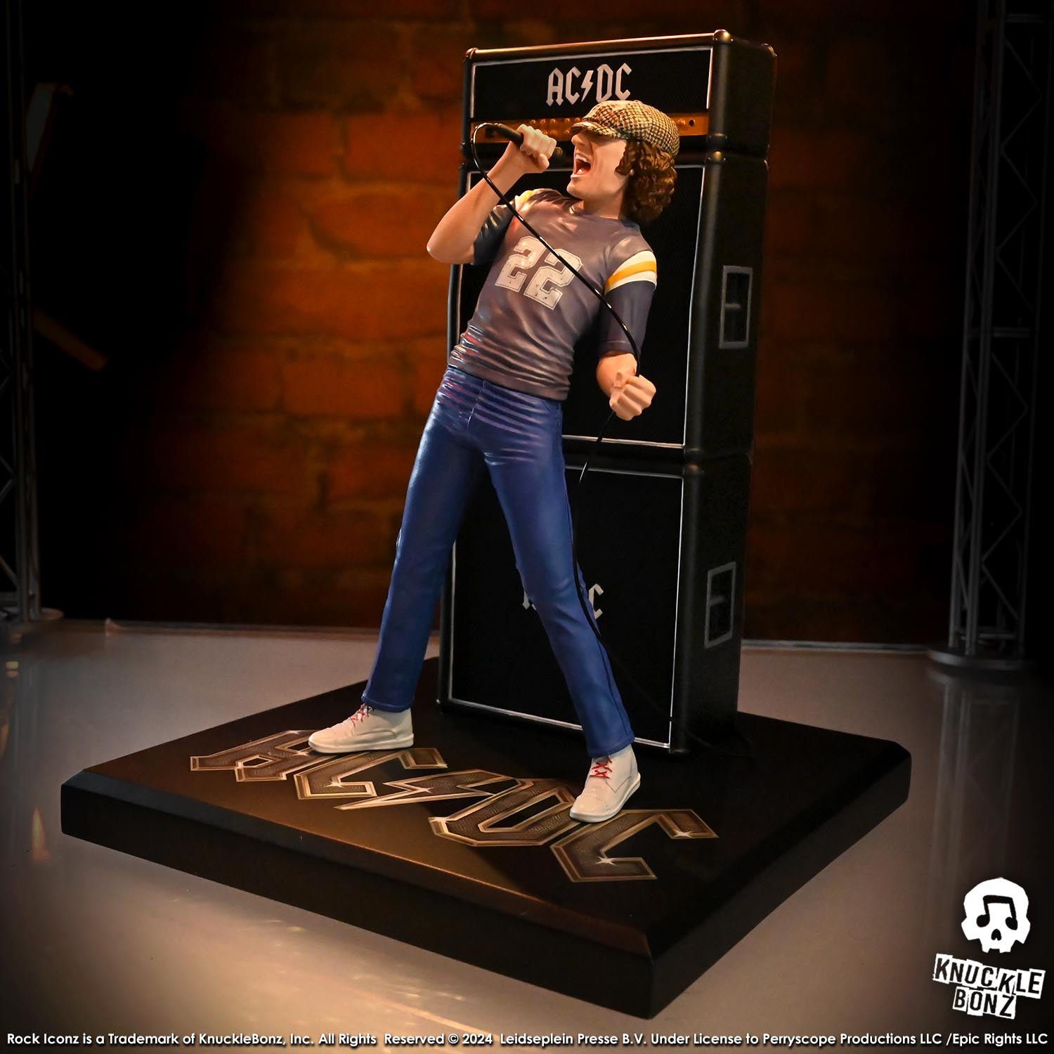 AC/DC Brian Johnson KnuckleBonz Statue