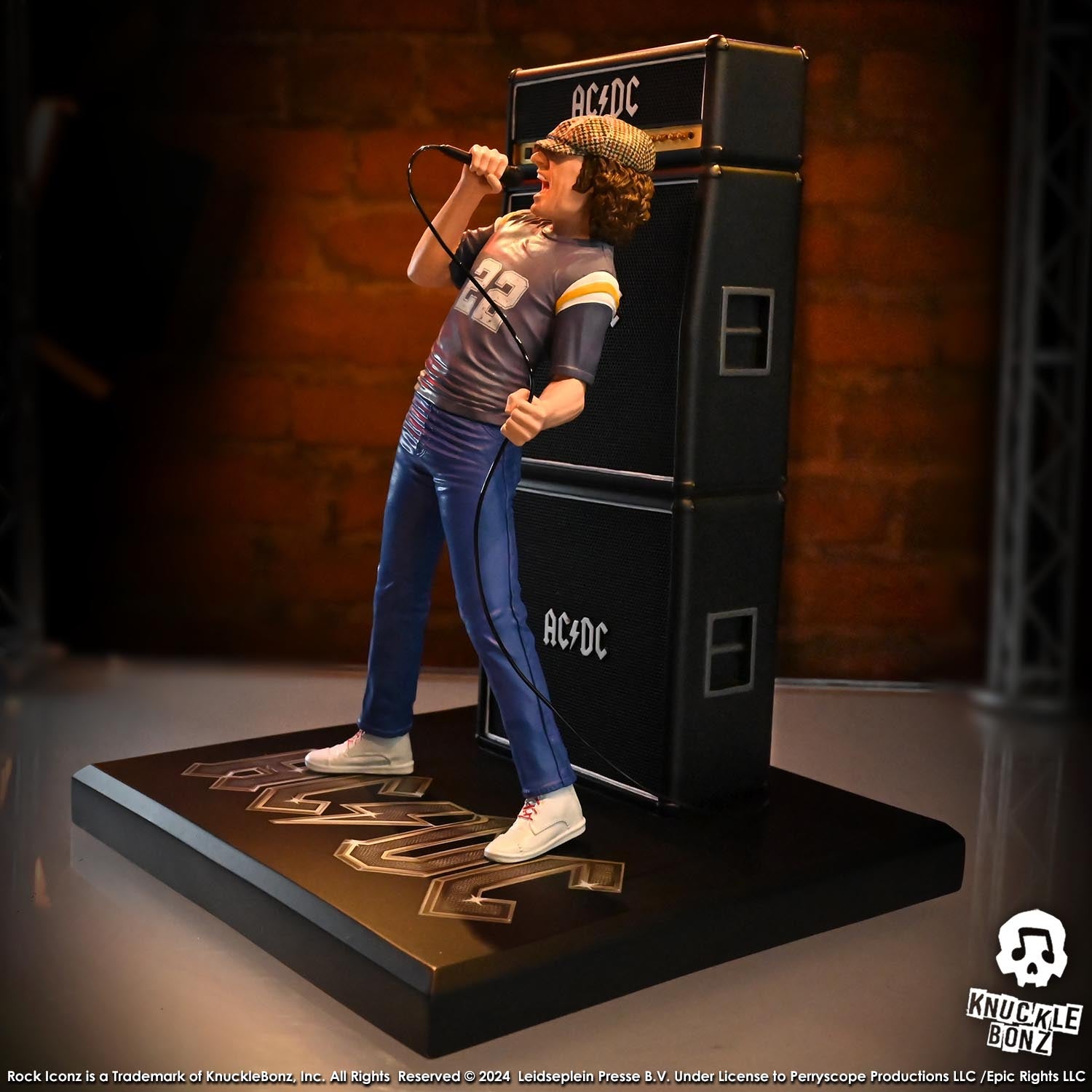 AC/DC Brian Johnson KnuckleBonz Statue