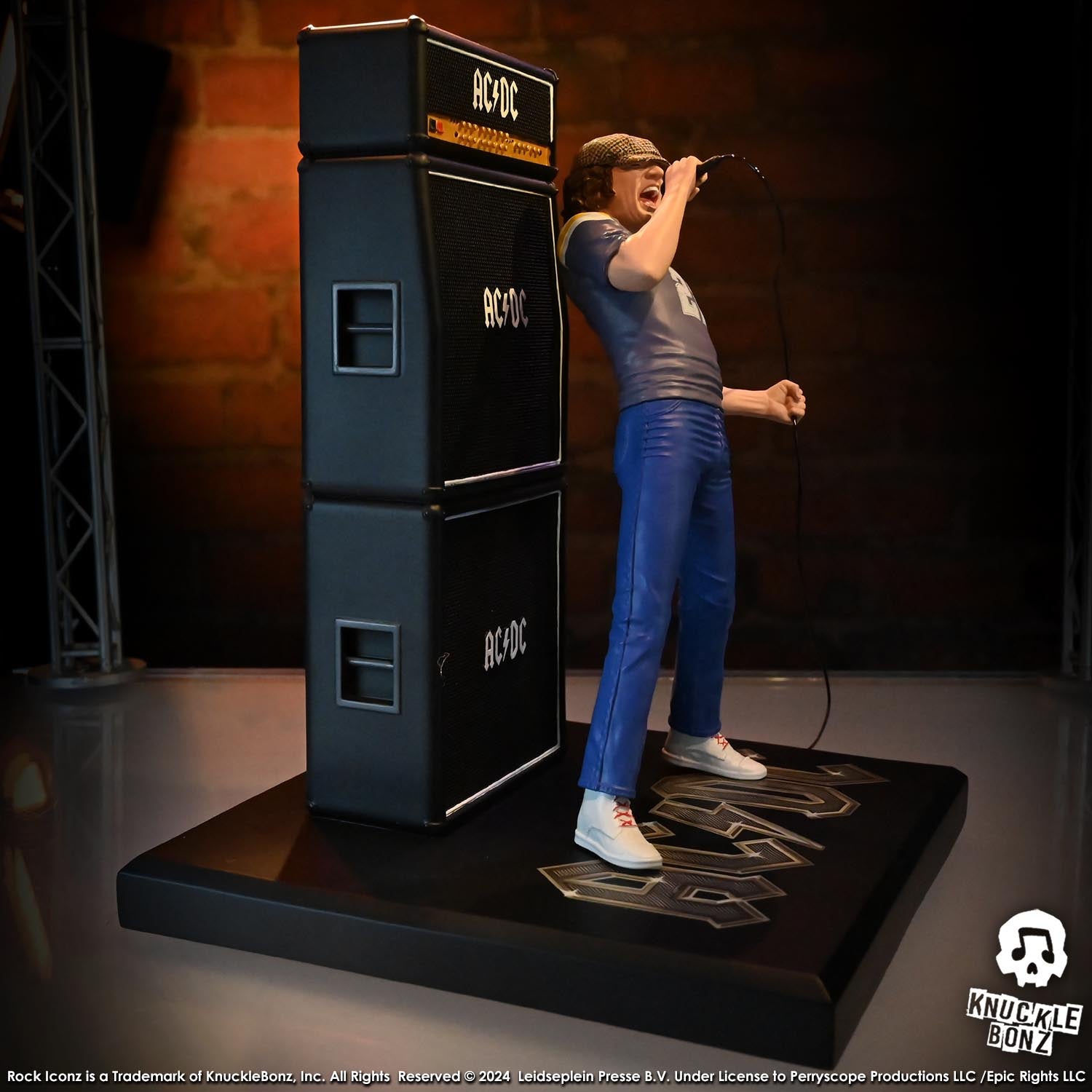 AC/DC Brian Johnson KnuckleBonz Statue
