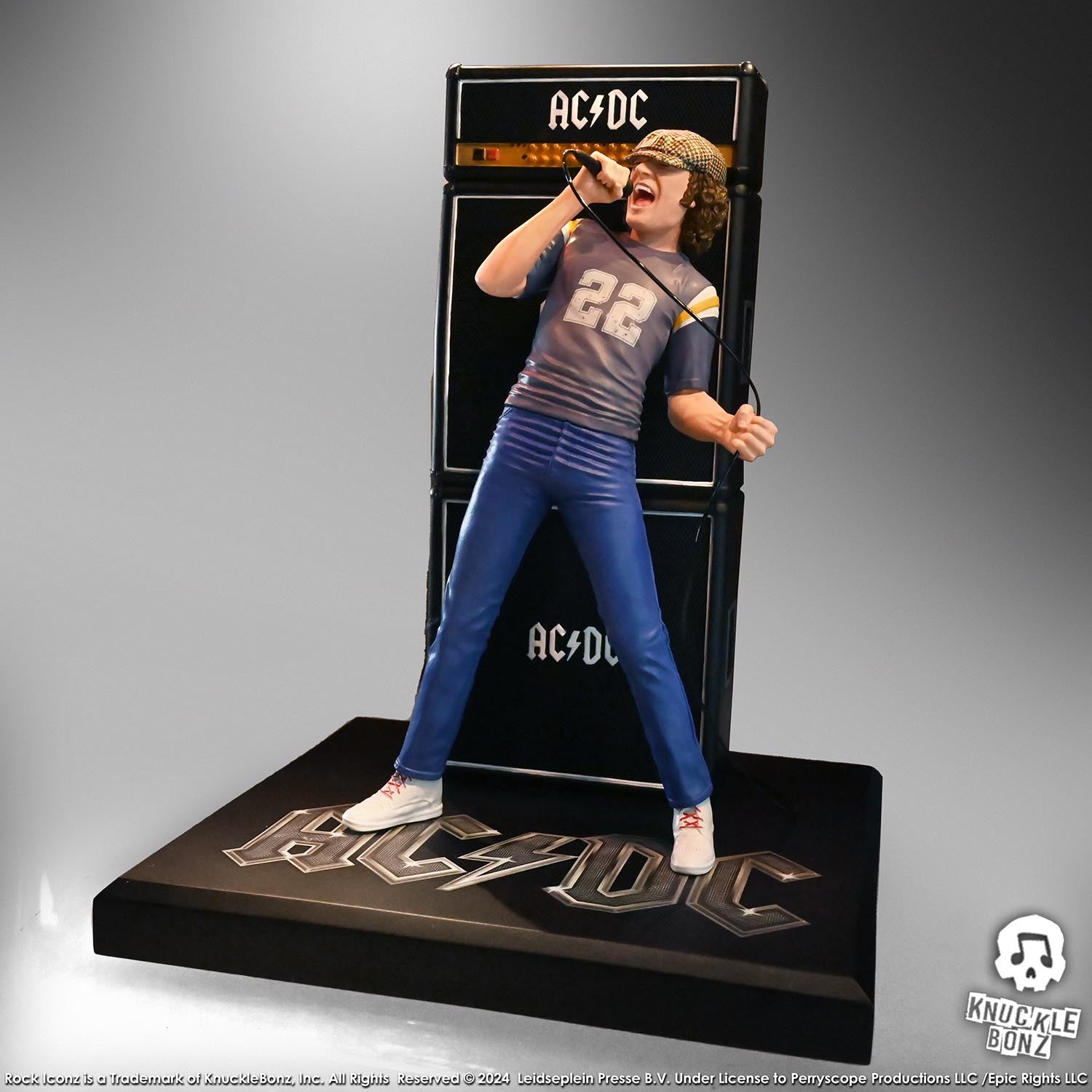 AC/DC Brian Johnson KnuckleBonz Statue