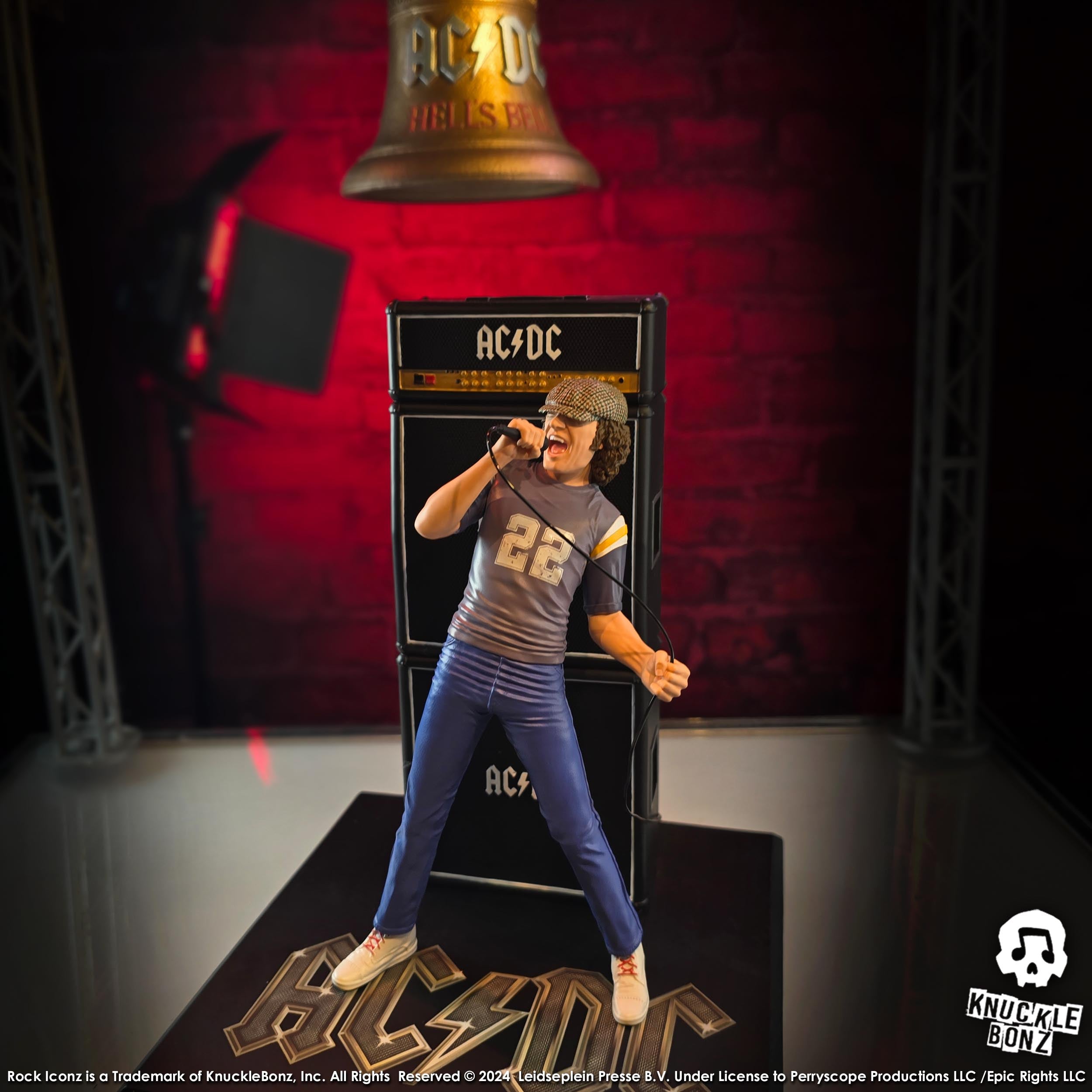 AC/DC Brian Johnson KnuckleBonz Statue