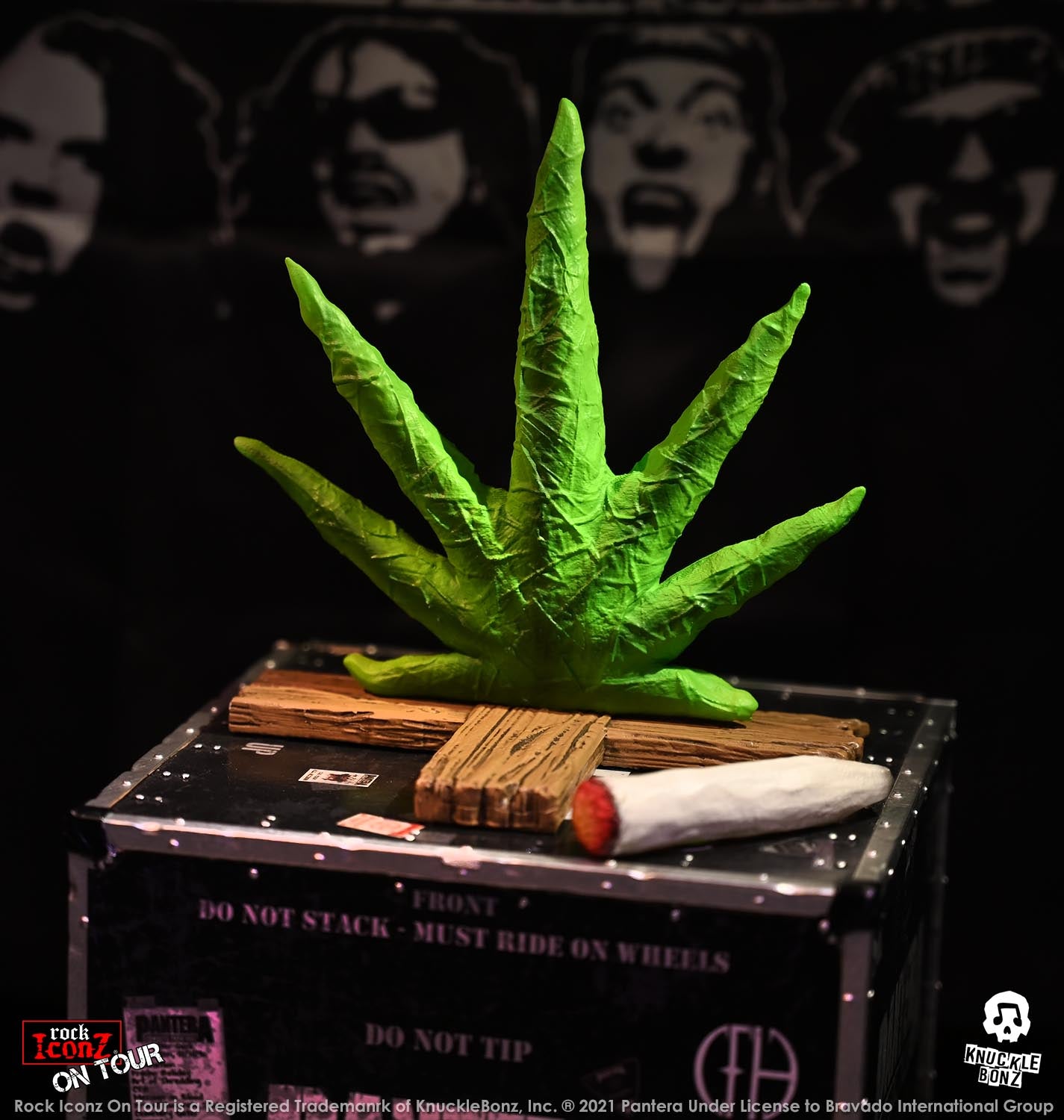 Pantera (Cowboys From Hell) Road Case KnuckleBonz Statue