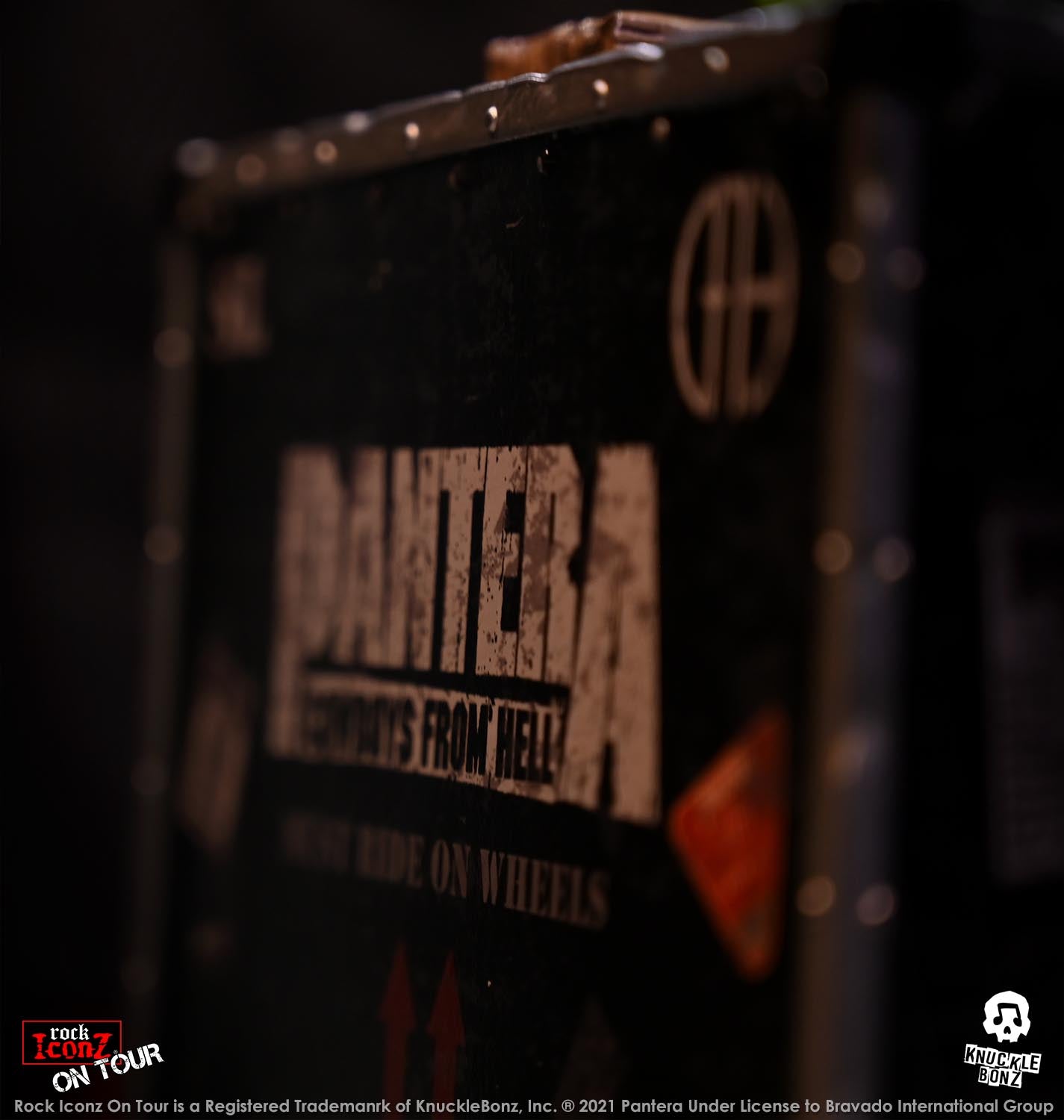 Pantera (Cowboys From Hell) Road Case KnuckleBonz Statue