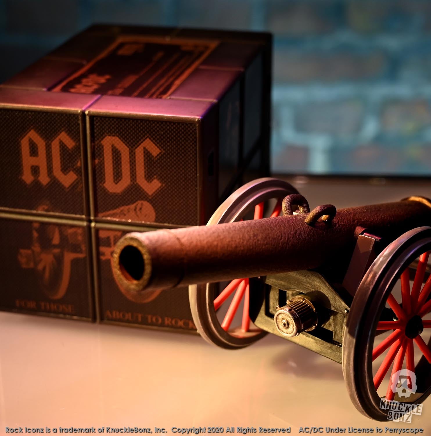 AC/DC Cannon KnuckleBonz Statue