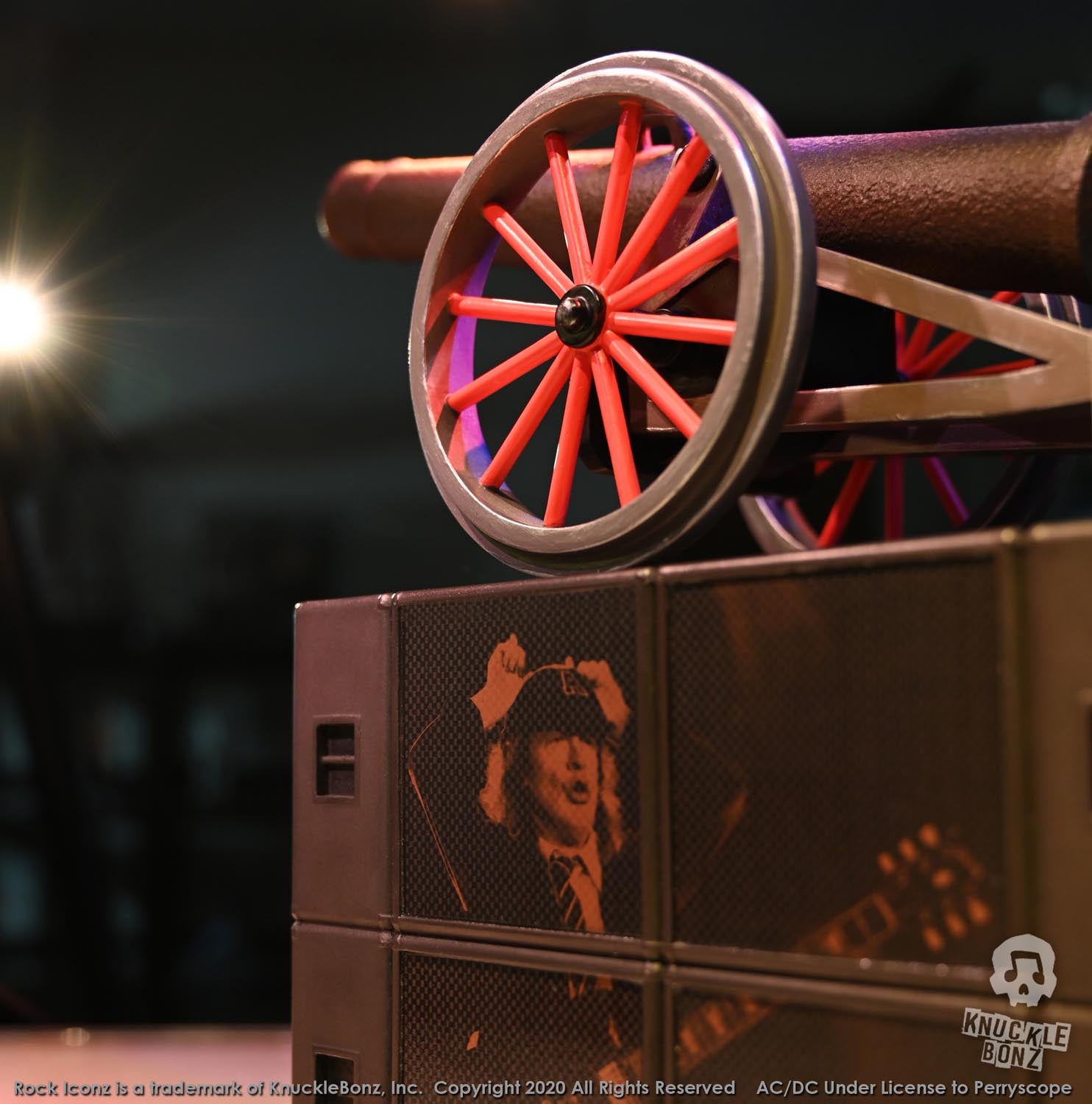 AC/DC Cannon KnuckleBonz Statue