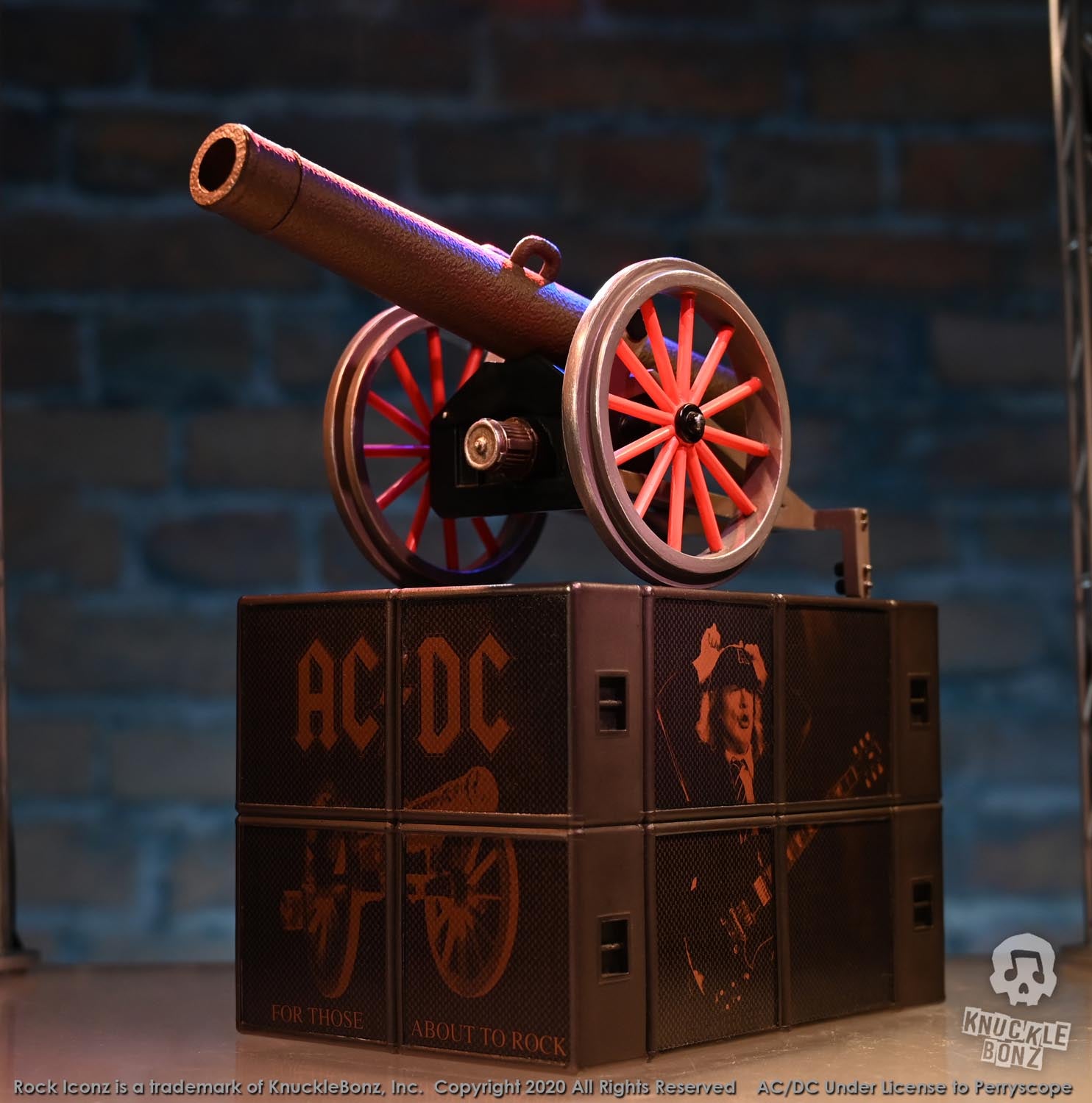 AC/DC Cannon KnuckleBonz Statue
