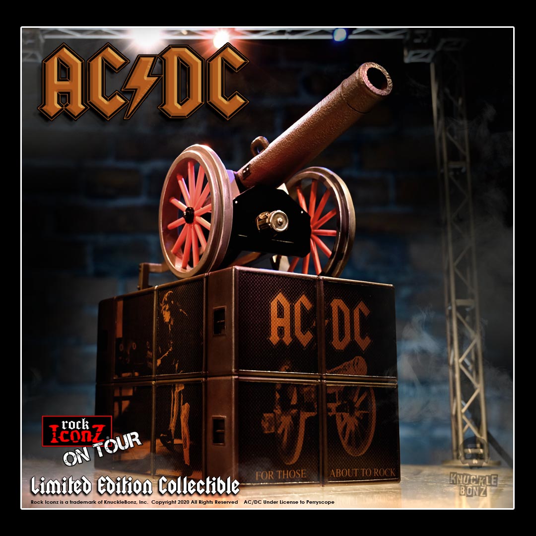 AC/DC Cannon KnuckleBonz Statue