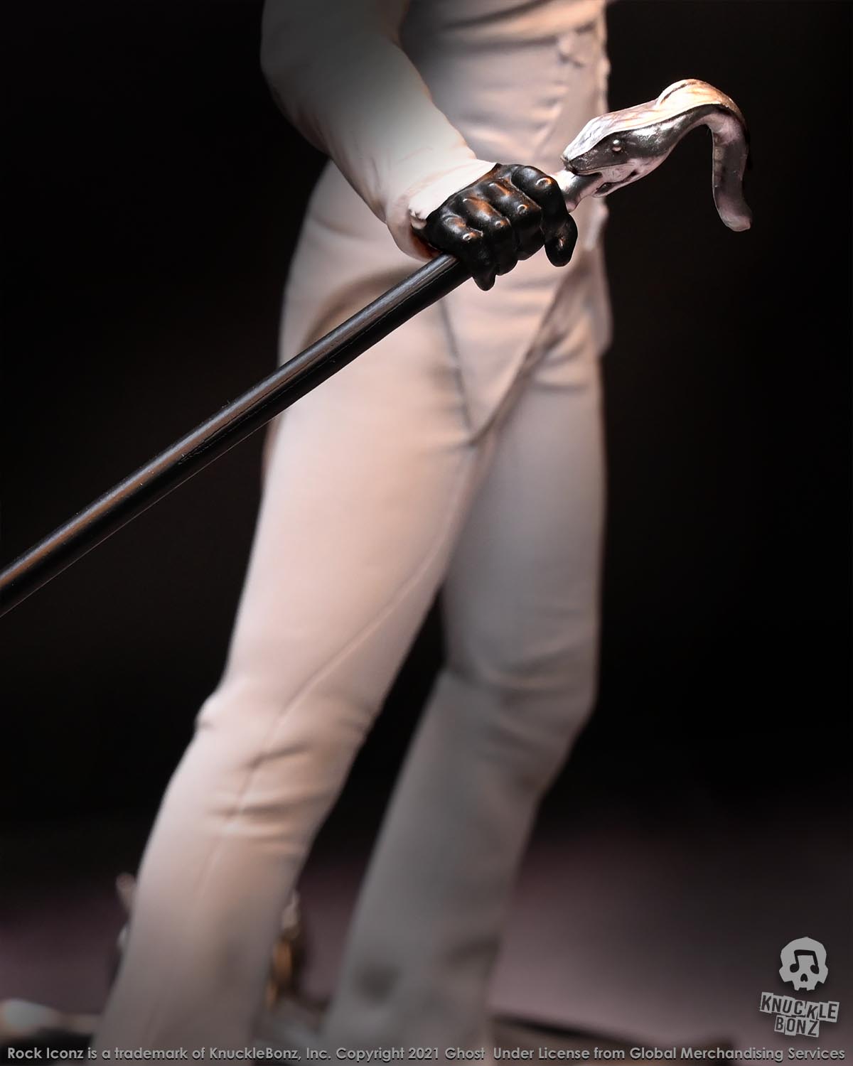 Ghost Cardinal Copia White Tuxedo (Variant) KnuckleBonz Statue