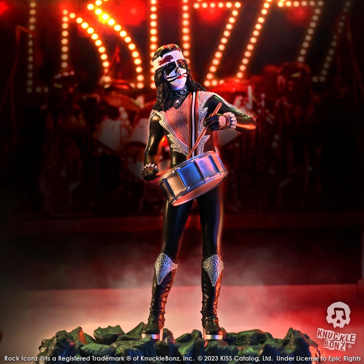 KISS Destroyer The Catman KnuckleBonz Statue