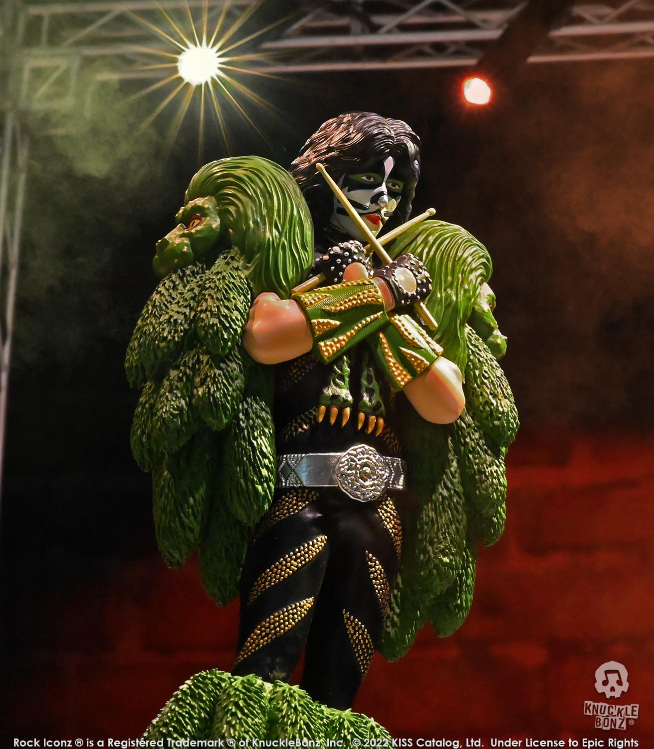 KISS Dynasty The Catman KnuckleBonz Statue