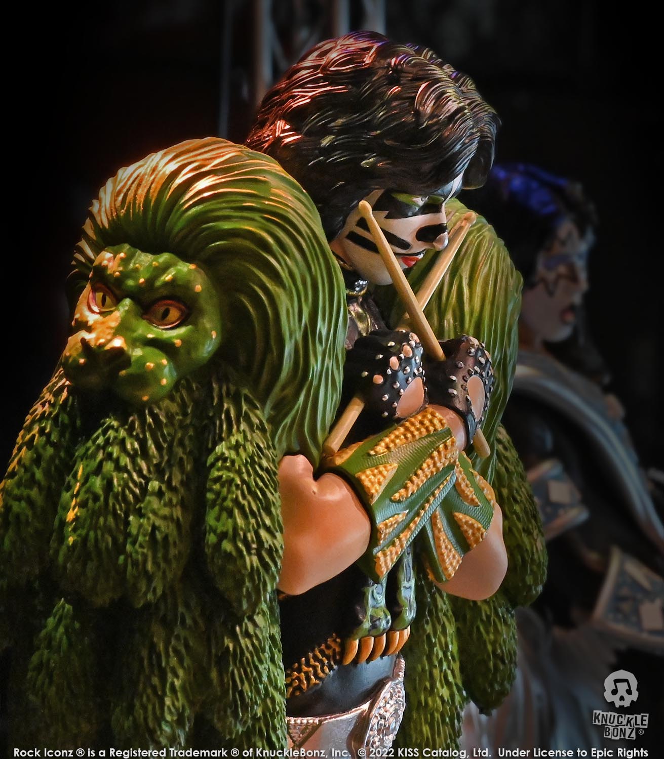 KISS Dynasty The Catman KnuckleBonz Statue