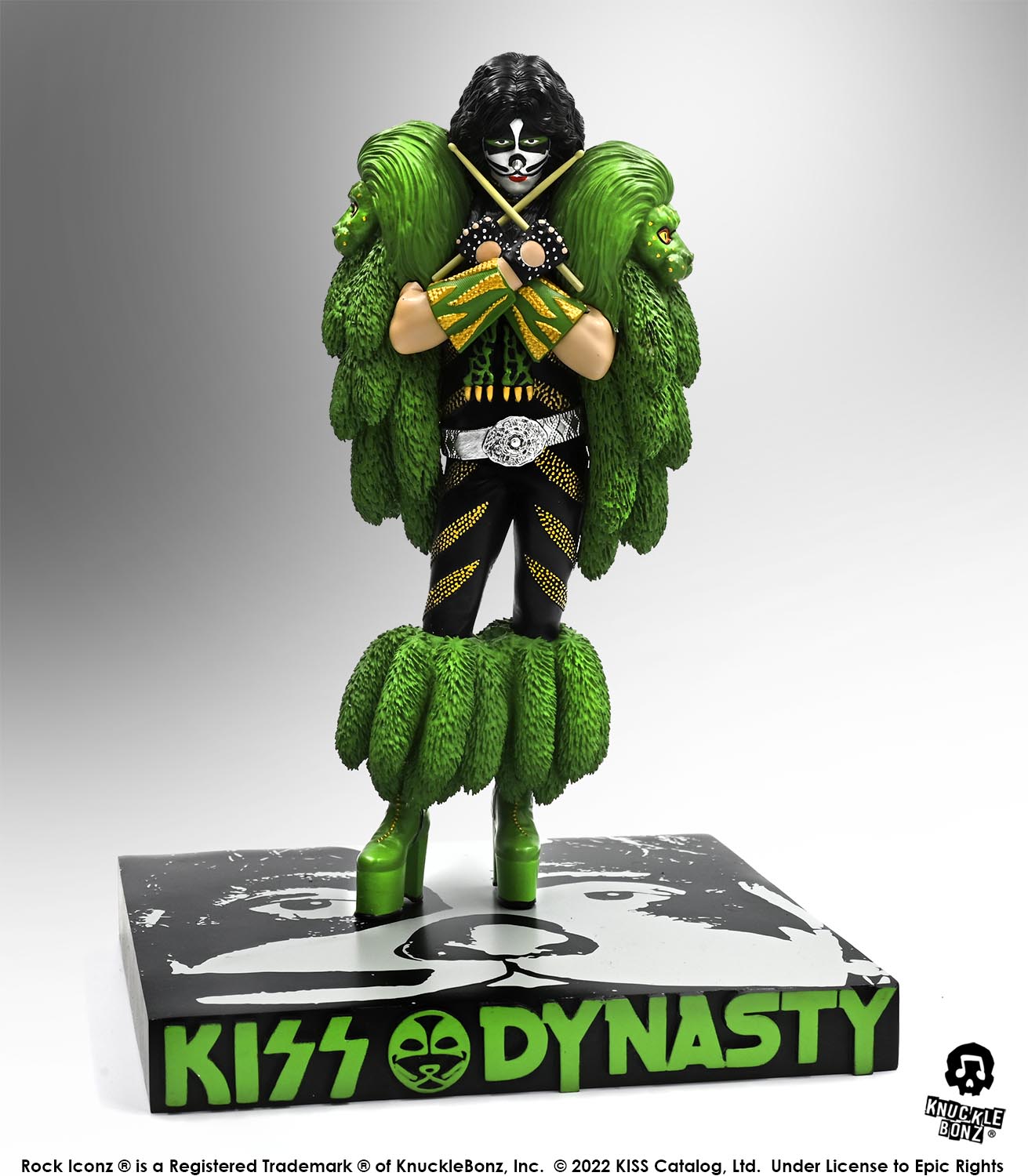 KISS Dynasty The Catman KnuckleBonz Statue