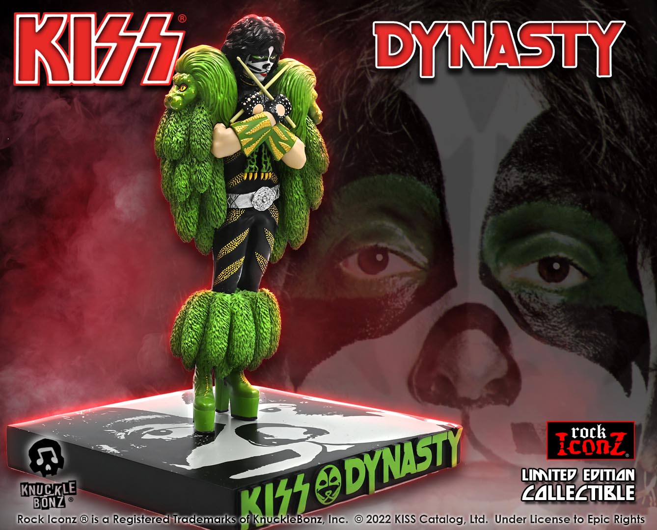 KISS Dynasty The Catman KnuckleBonz Statue