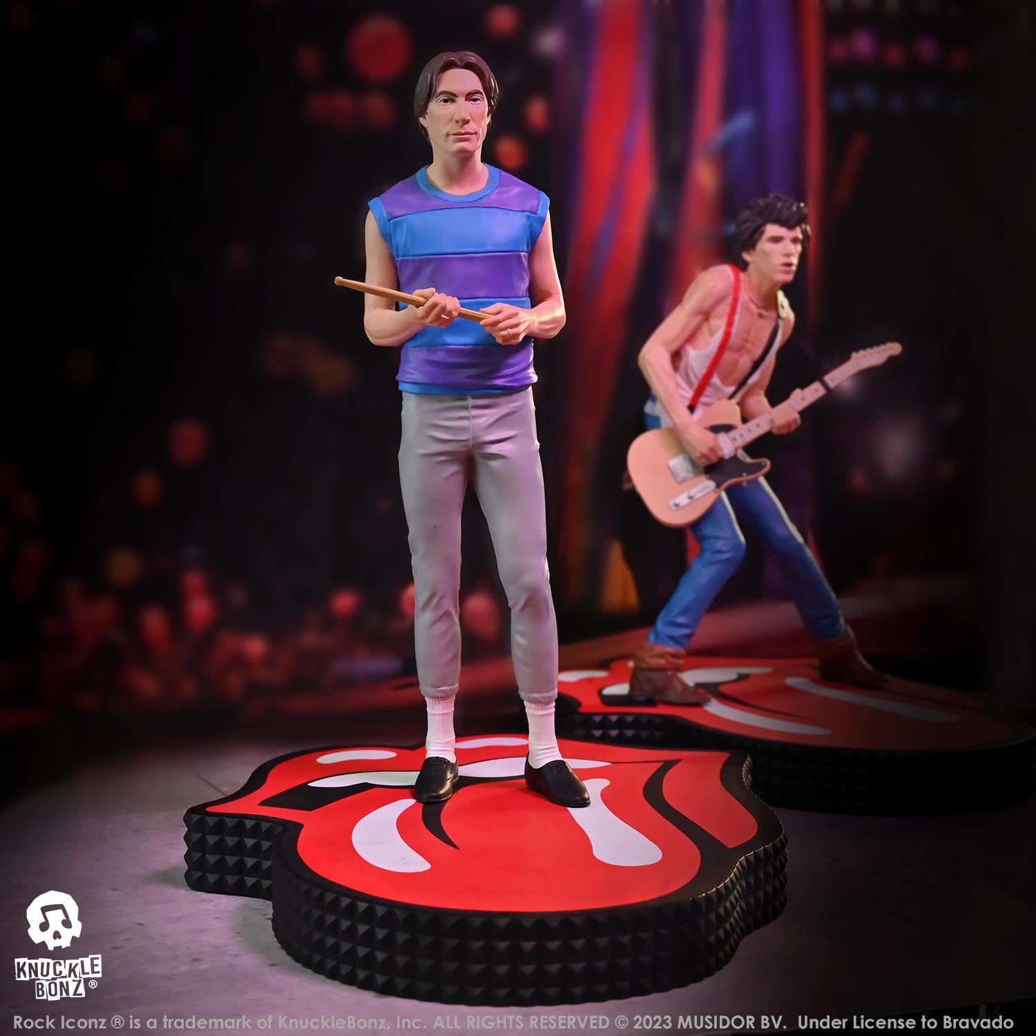 Rolling Stones Charlie Watts KnuckleBonz Statue