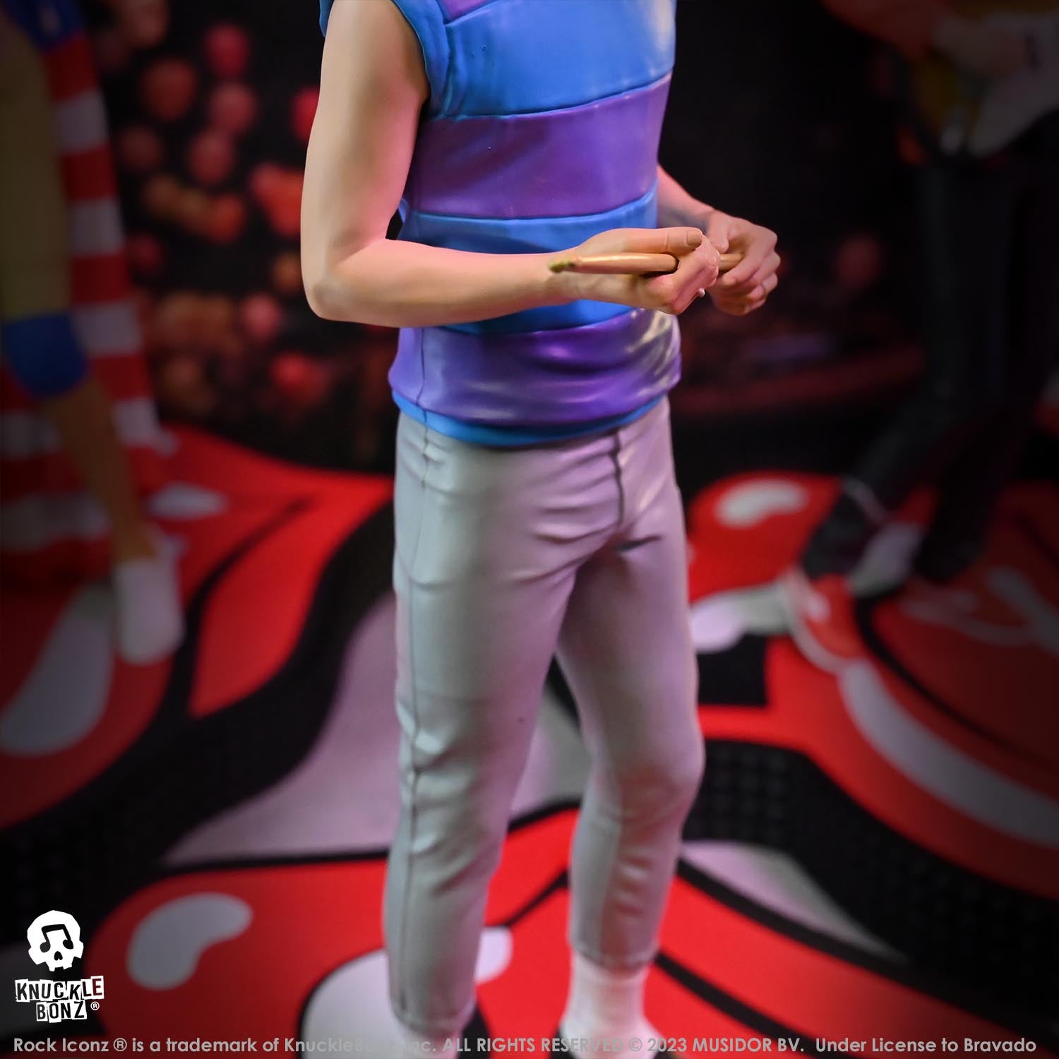 Rolling Stones Charlie Watts KnuckleBonz Statue