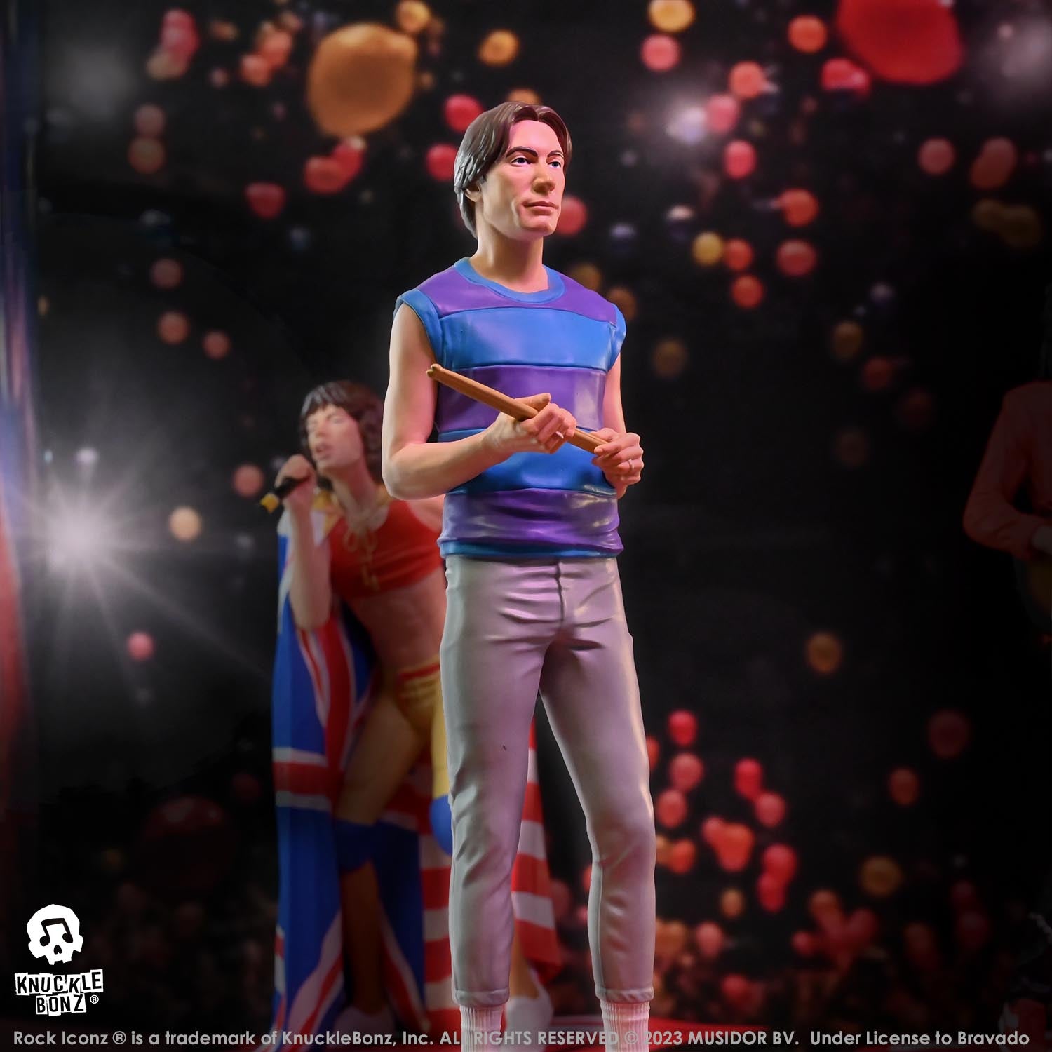 Rolling Stones Charlie Watts KnuckleBonz Statue