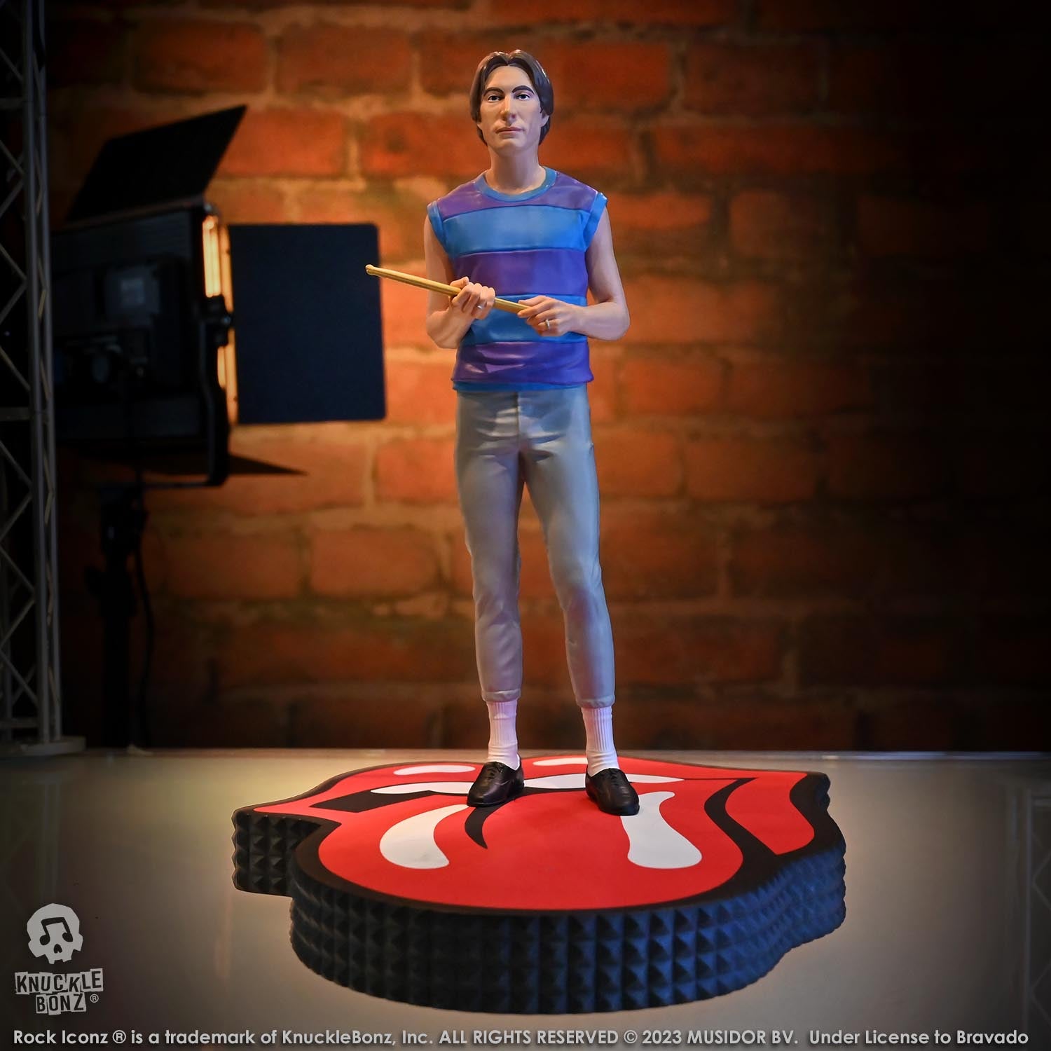 Rolling Stones Charlie Watts KnuckleBonz Statue