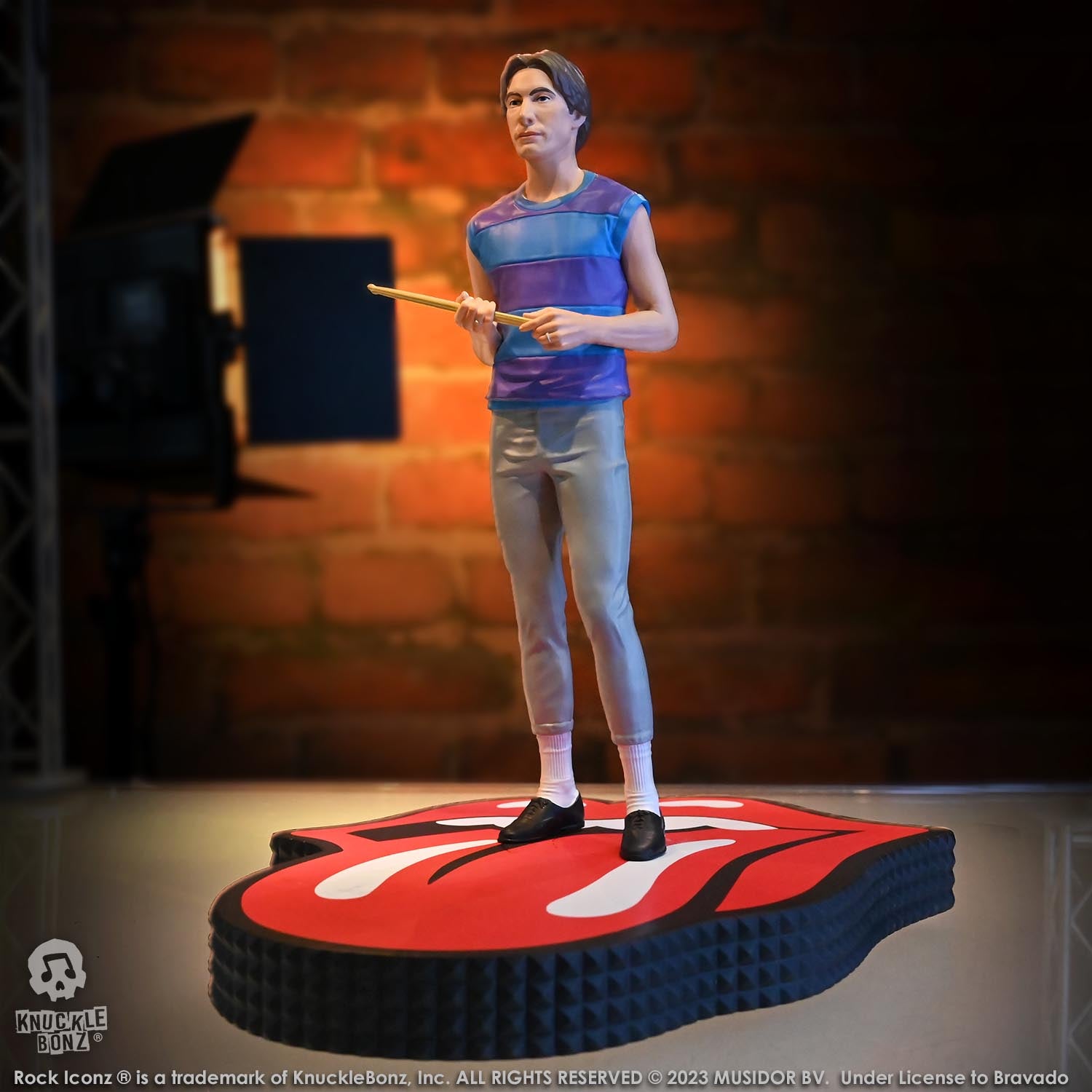 Rolling Stones Charlie Watts KnuckleBonz Statue