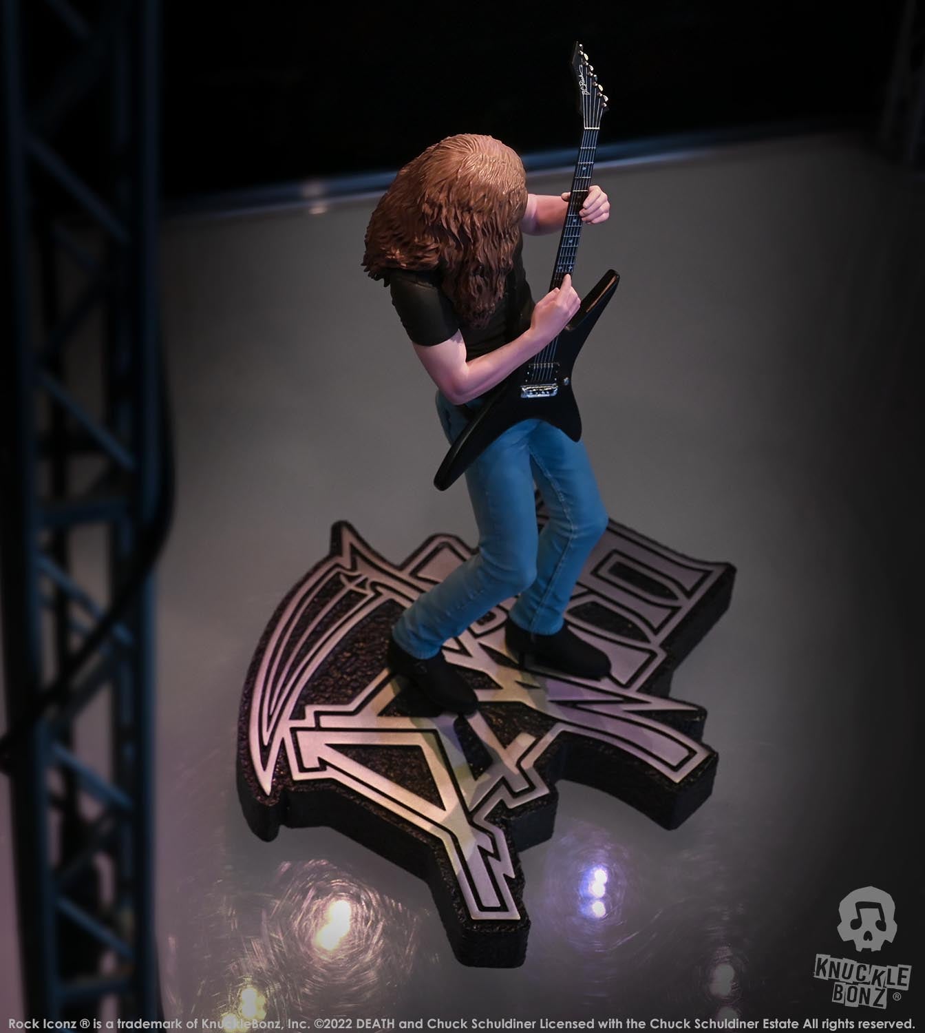 Death Chuck Schuldiner KnuckleBonz Statue