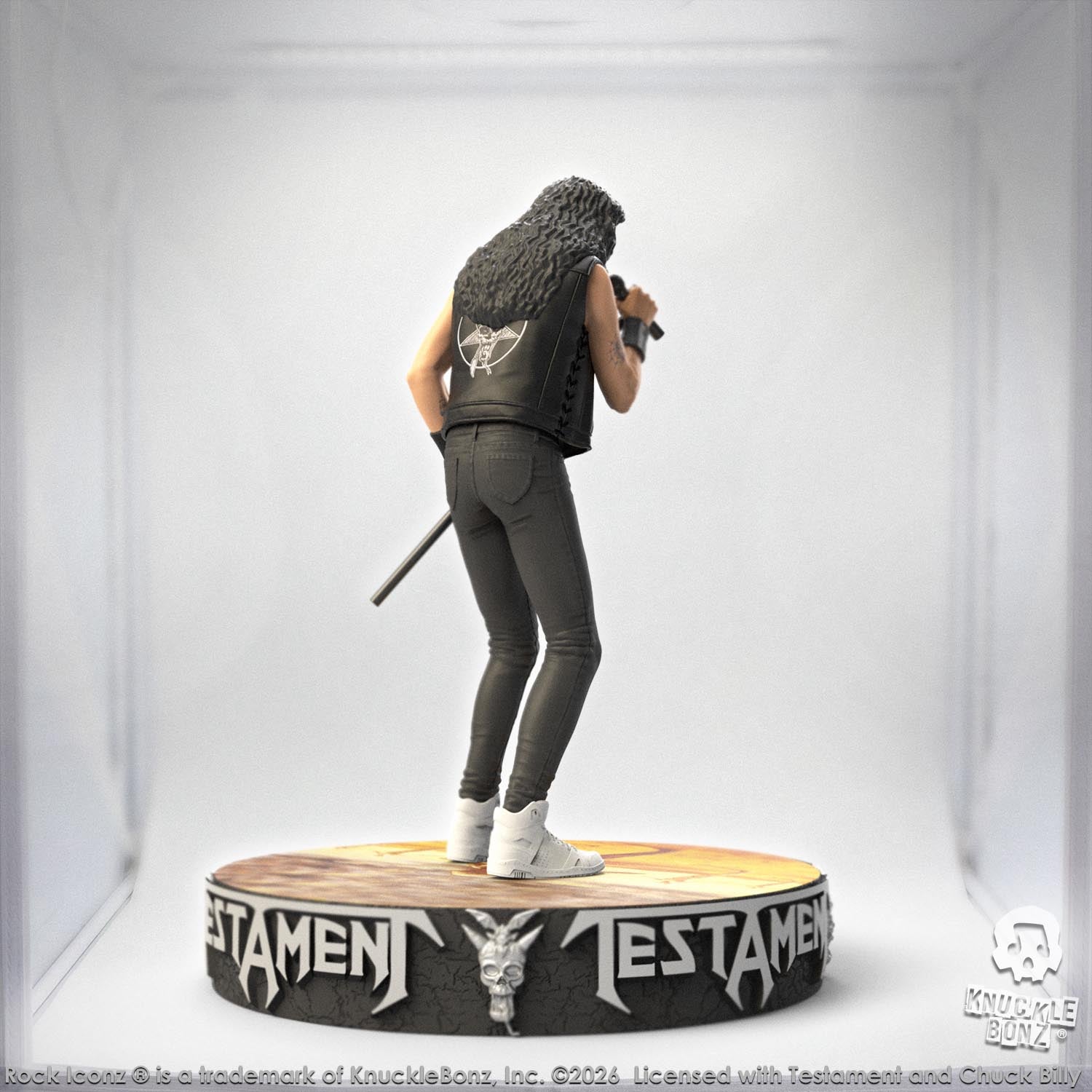 Testament Chuck Billy KnuckleBonz Statue