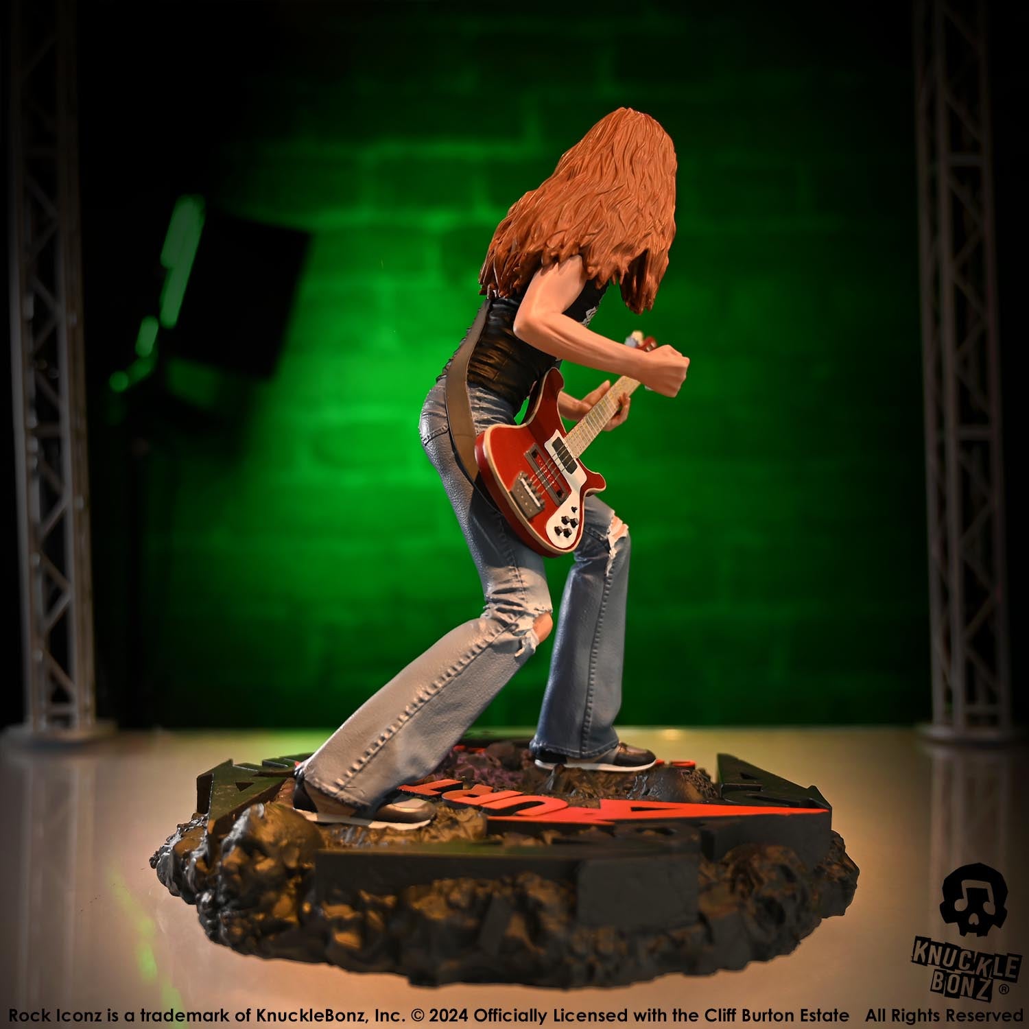 Cliff Burton II KnuckleBonz Statue