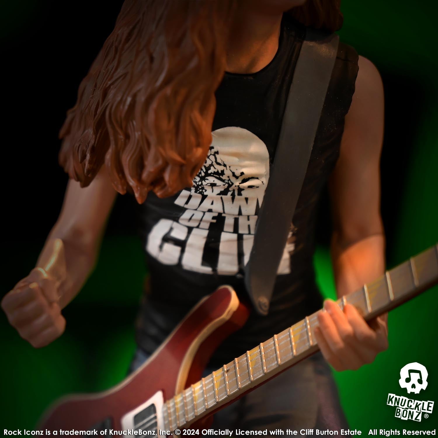 Cliff Burton II KnuckleBonz Statue