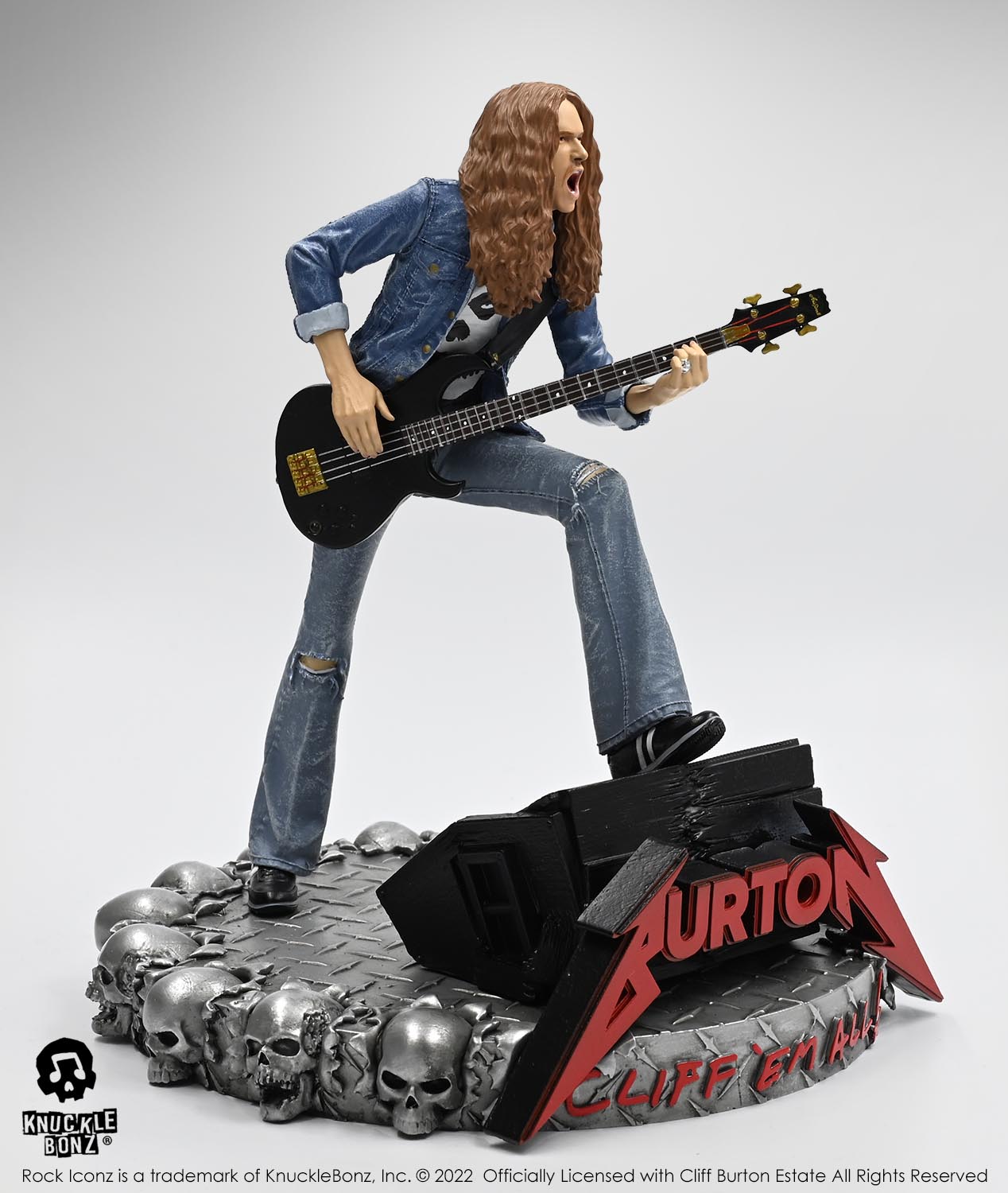 Cliff Burton I KnuckleBonz Statue