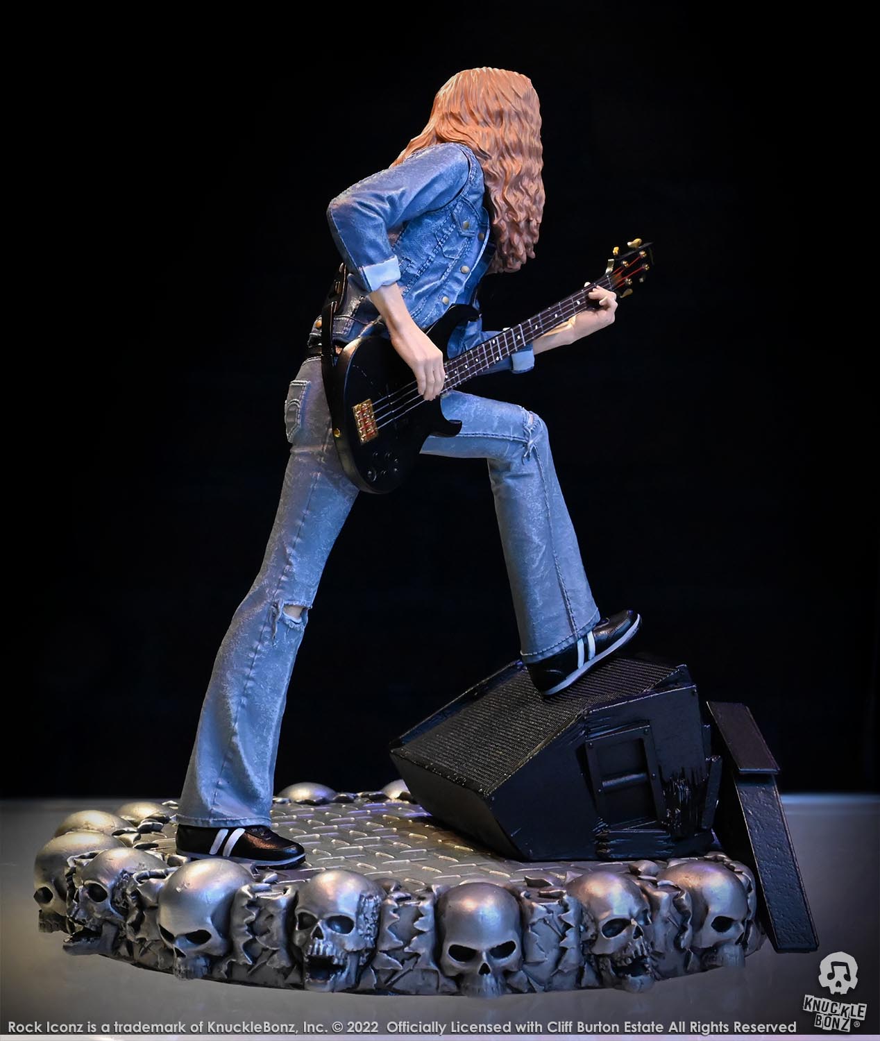 Cliff Burton I KnuckleBonz Statue