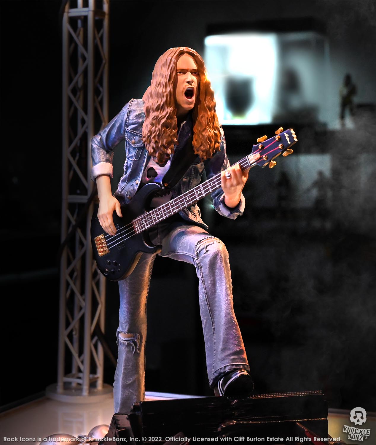Cliff Burton I KnuckleBonz Statue