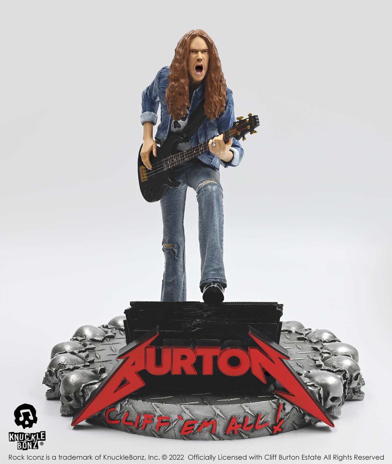 Cliff Burton I KnuckleBonz Statue