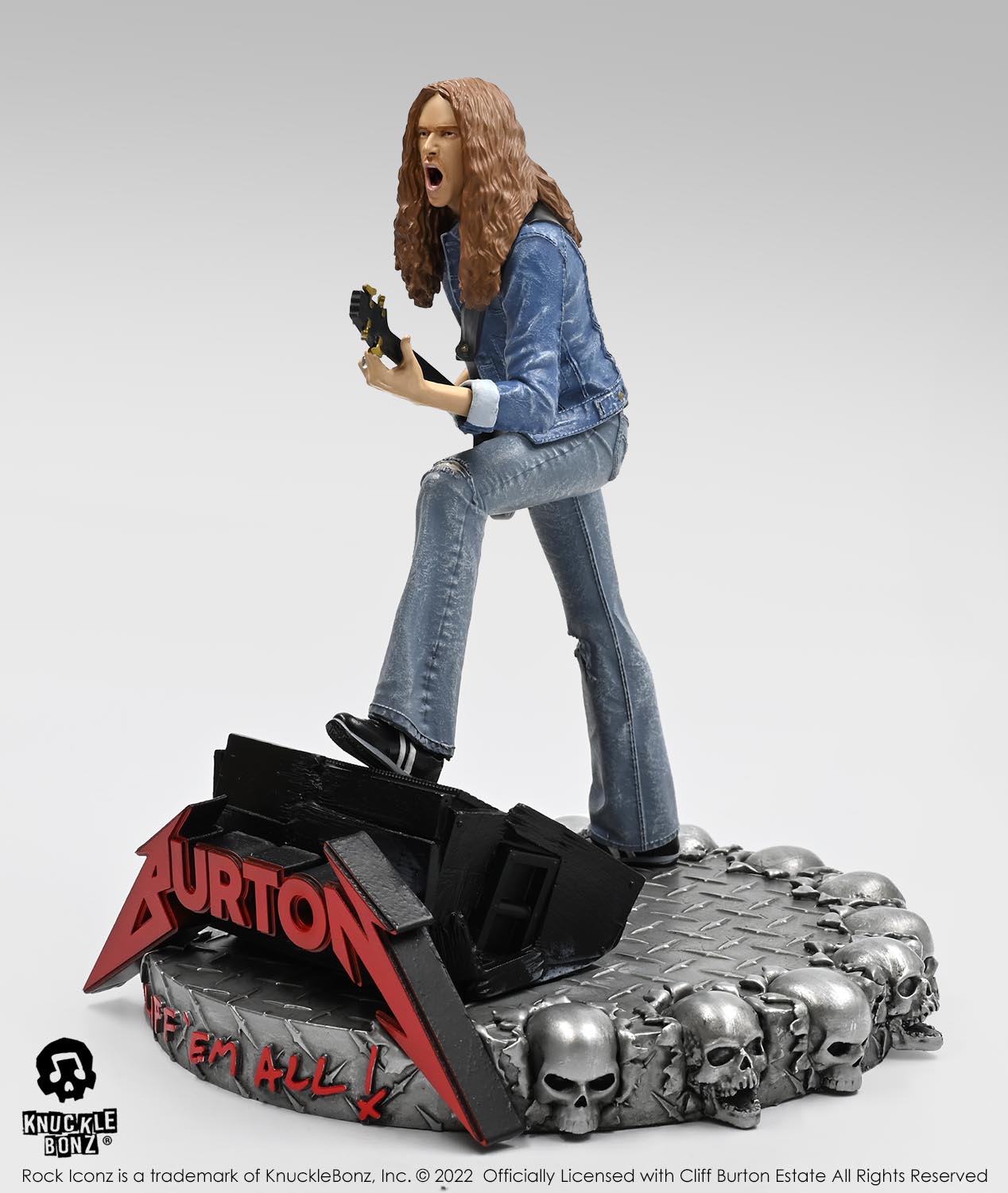 Cliff Burton I KnuckleBonz Statue