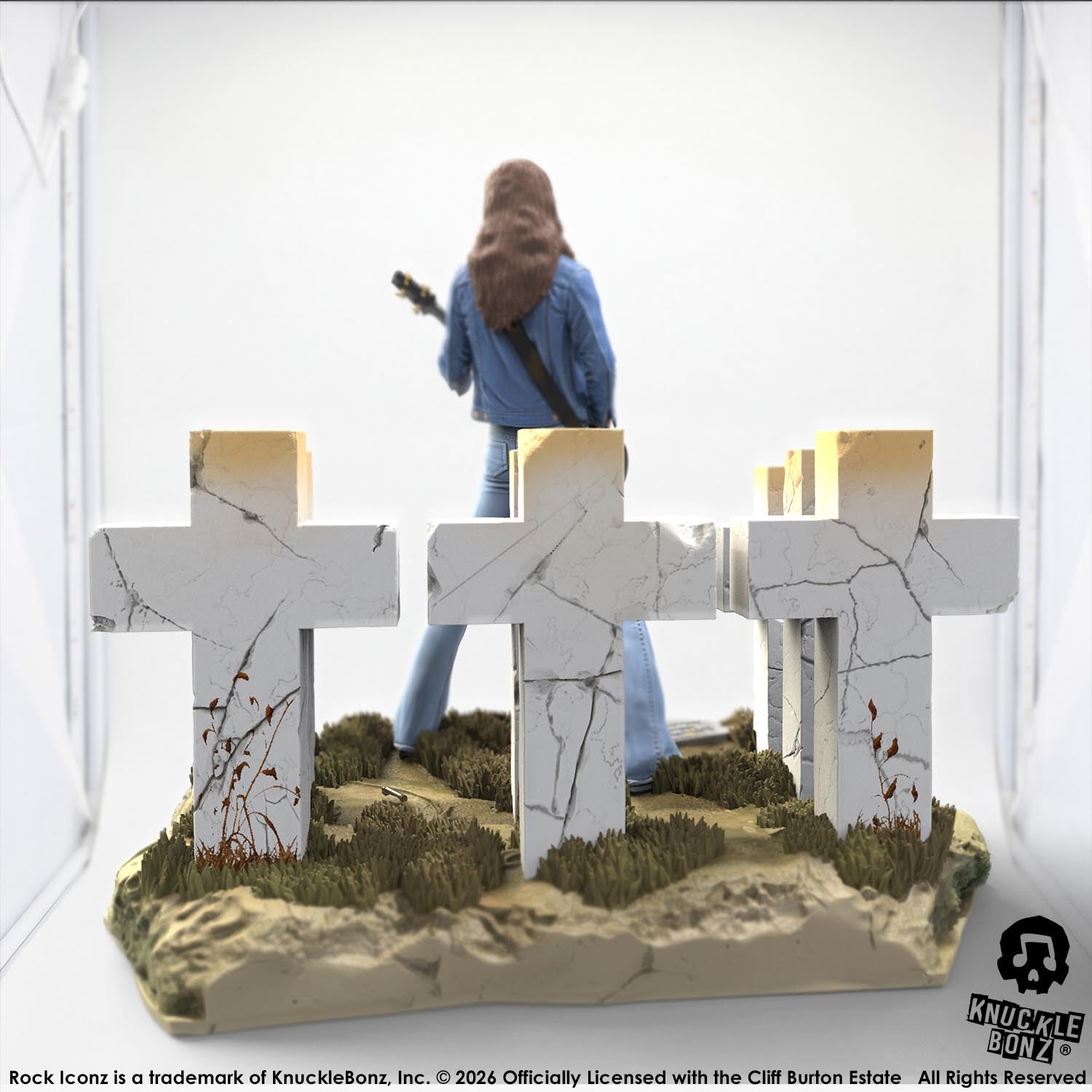 Cliff Burton III KnuckleBonz Statue
