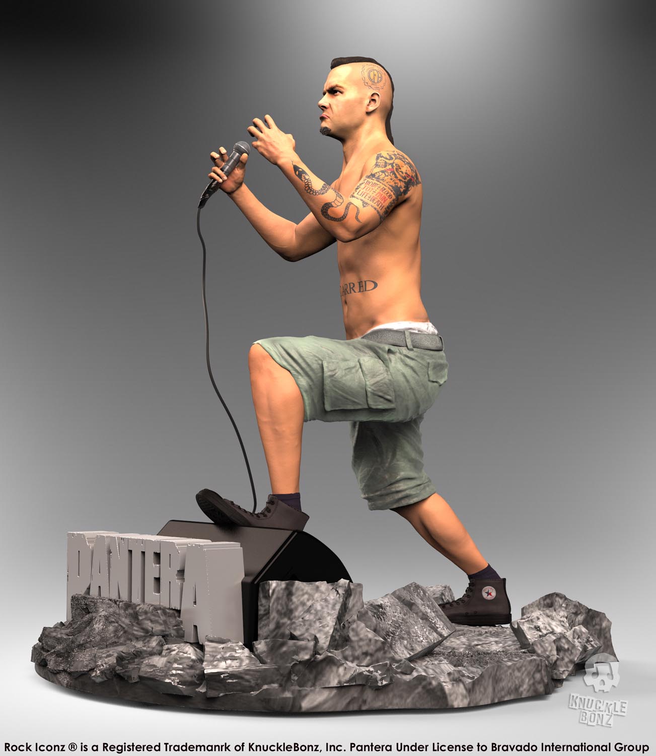 Pantera Philip Anselmo KnuckleBonz Statue