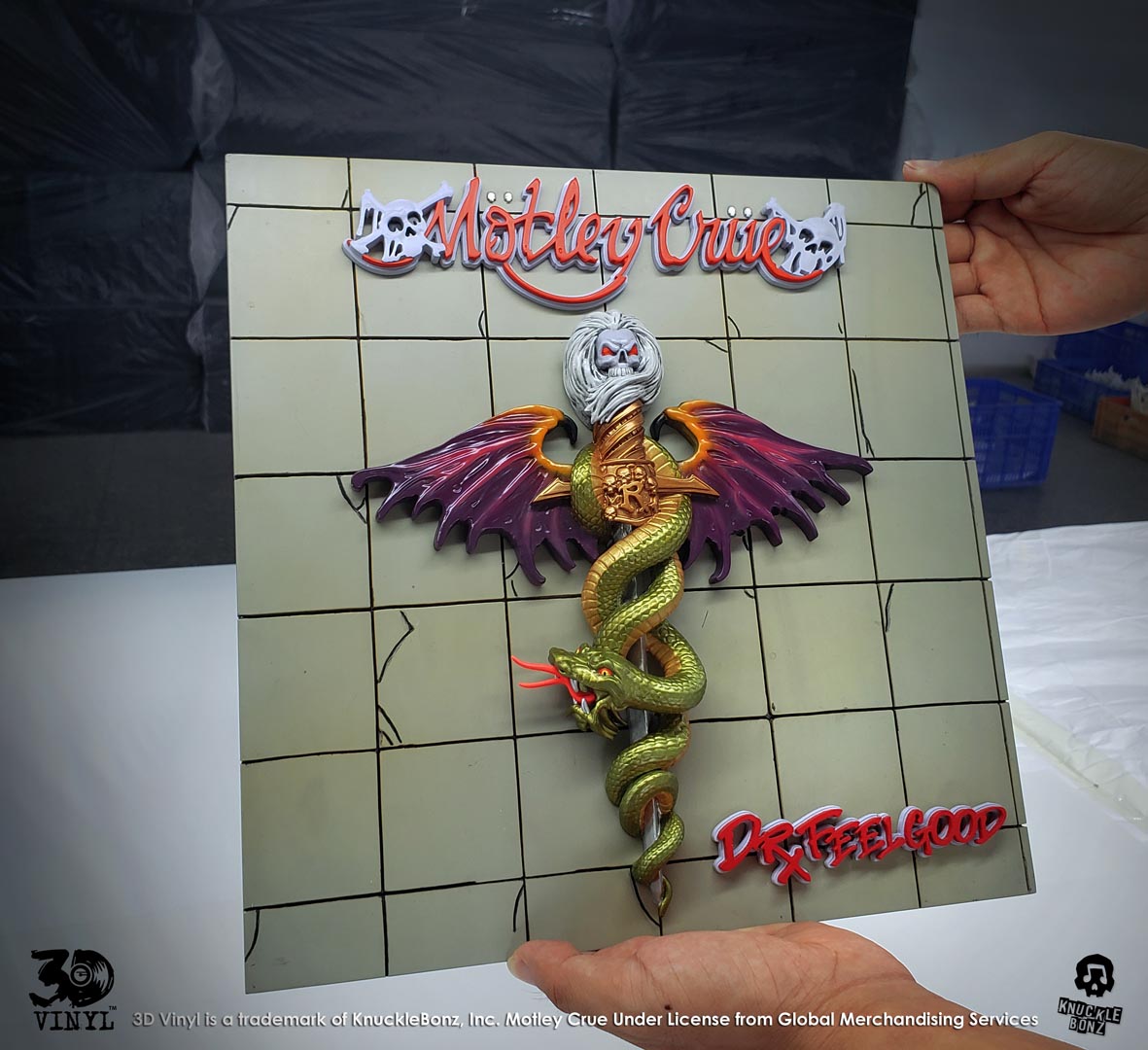 Mötley Crüe (Dr. Feelgood) KnuckleBonz Statue