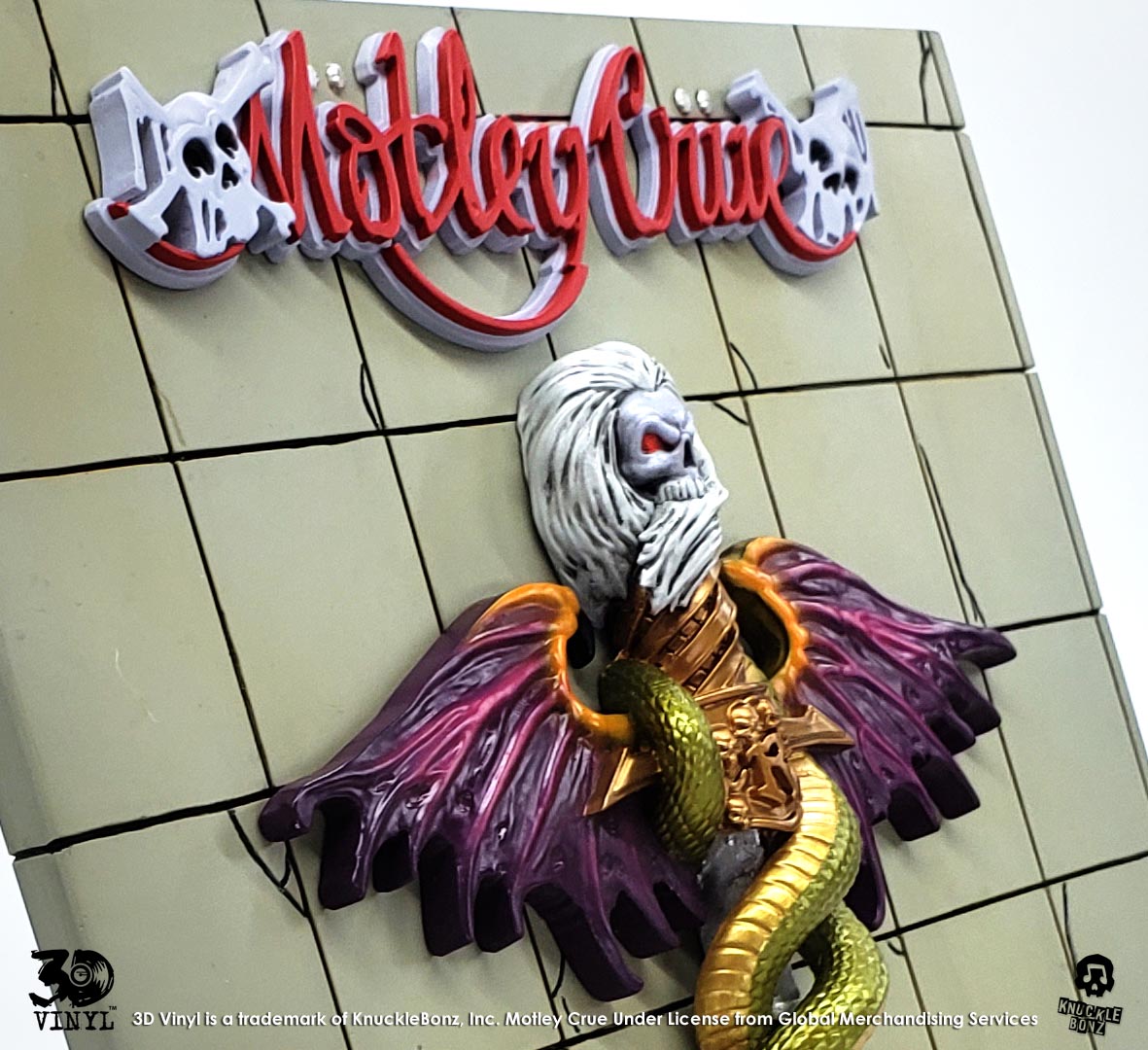 Mötley Crüe (Dr. Feelgood) KnuckleBonz Statue