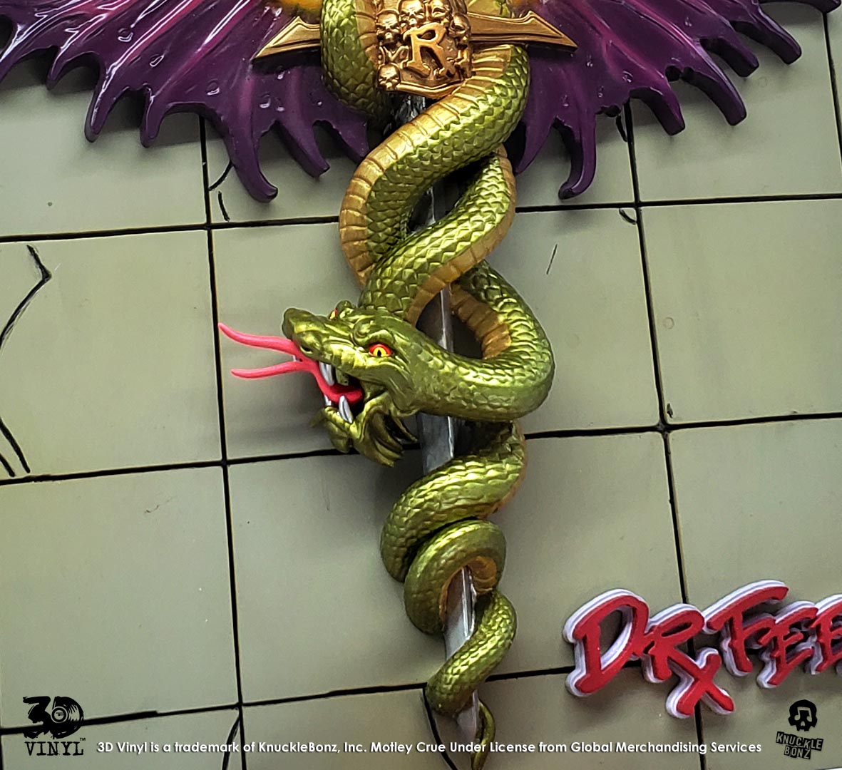 Mötley Crüe (Dr. Feelgood) KnuckleBonz Statue