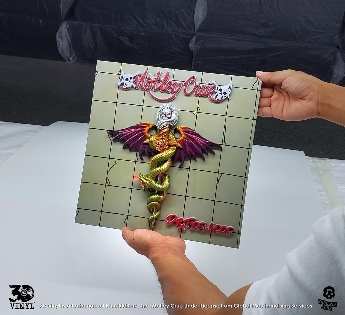 Mötley Crüe (Dr. Feelgood) KnuckleBonz Statue