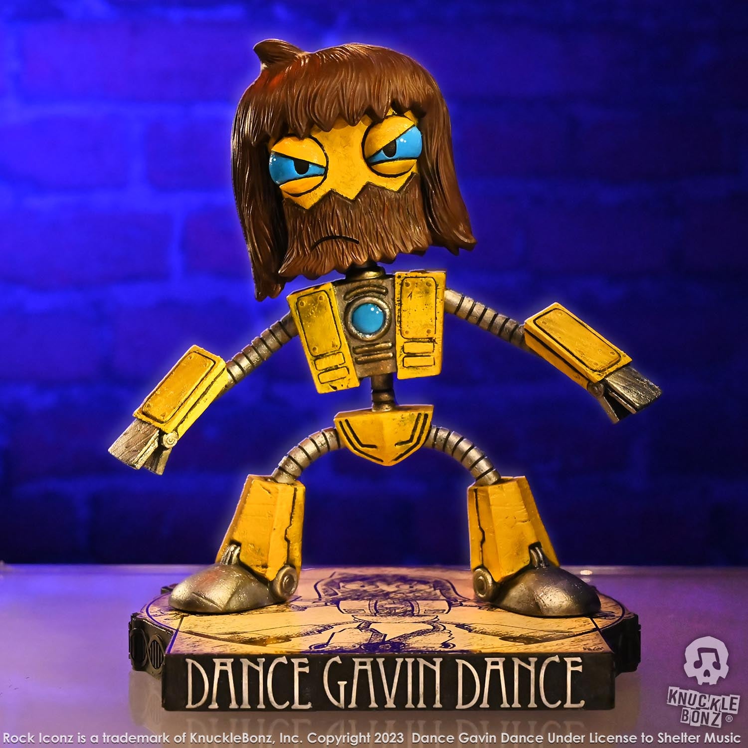 Dance Gavin Dance Robot KnuckleBonz Statue