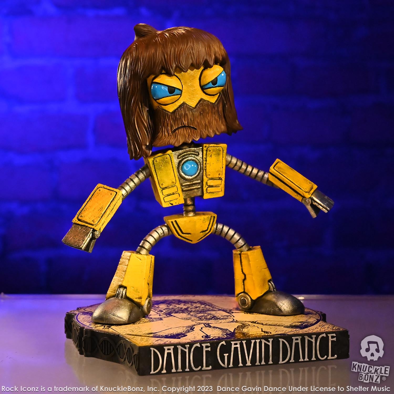 Dance Gavin Dance Robot KnuckleBonz Statue