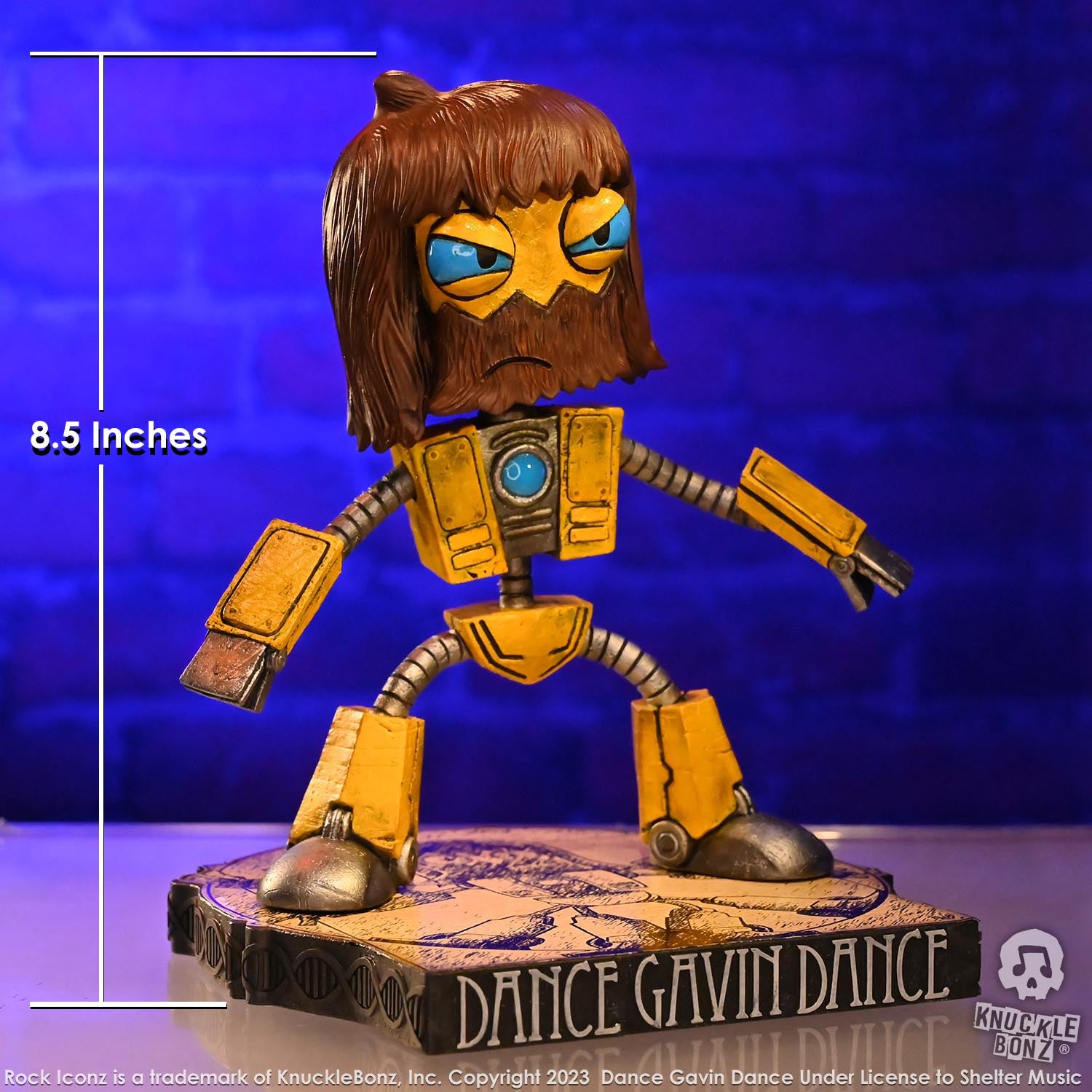 Dance Gavin Dance Robot KnuckleBonz Statue