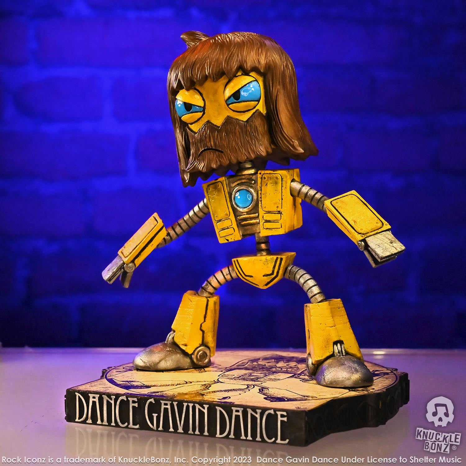 Dance Gavin Dance Robot KnuckleBonz Statue