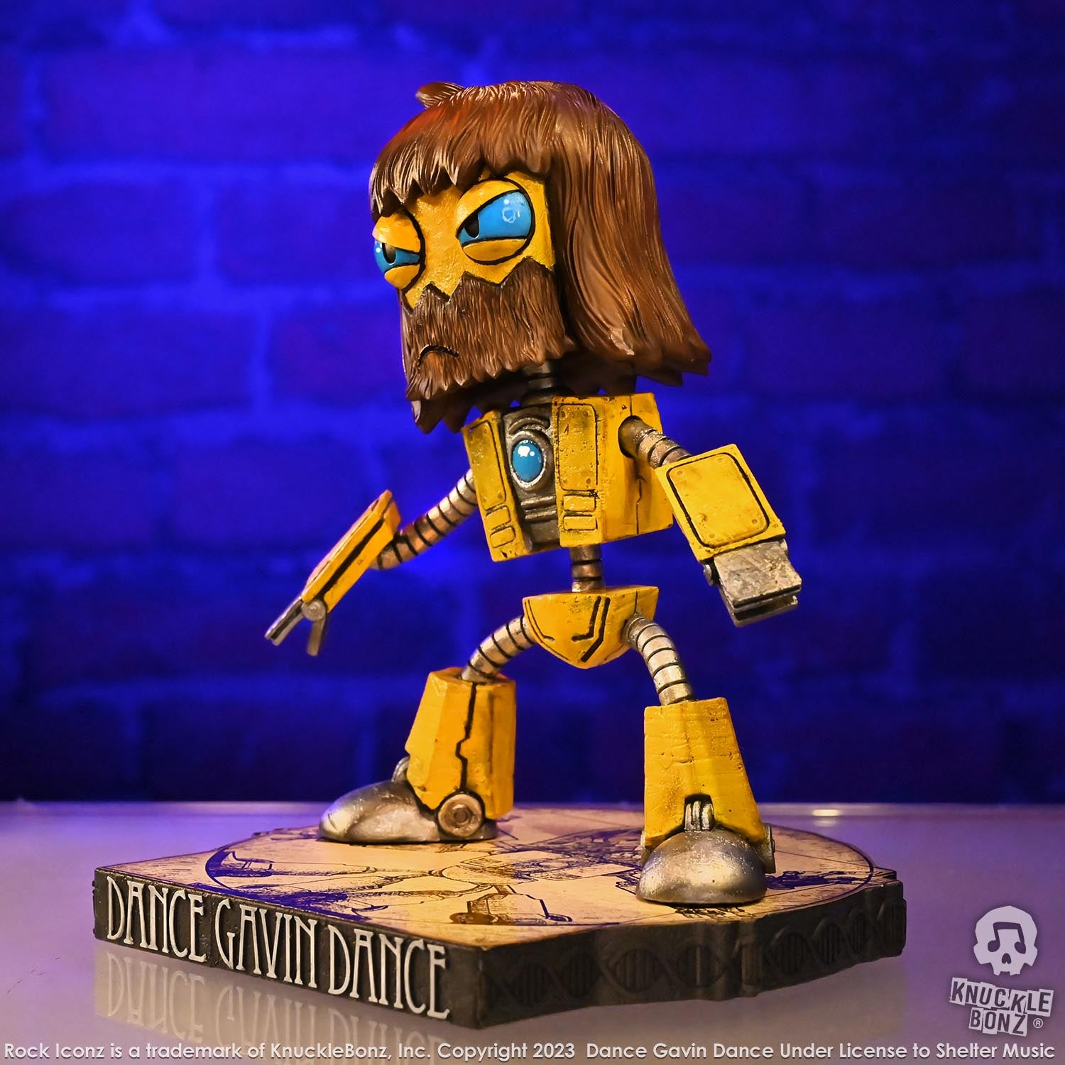 Dance Gavin Dance Robot KnuckleBonz Statue