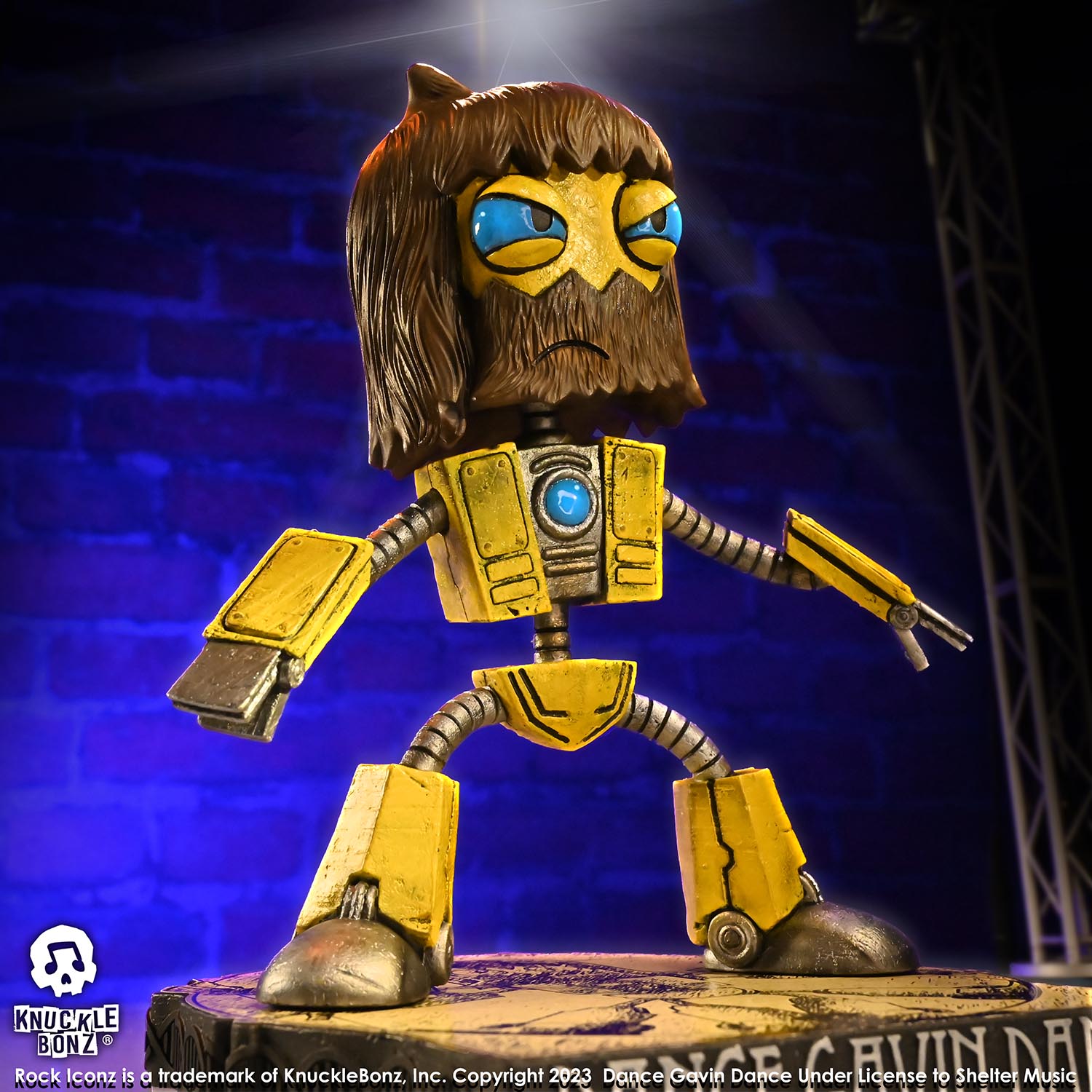 Dance Gavin Dance Robot KnuckleBonz Statue