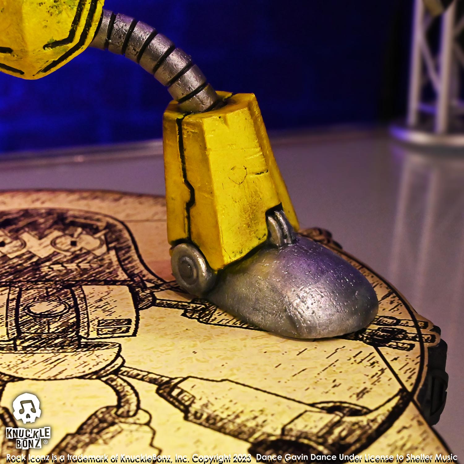 Dance Gavin Dance Robot KnuckleBonz Statue