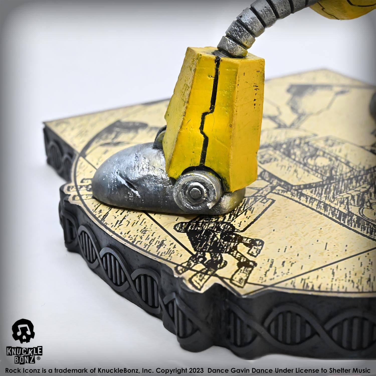 Dance Gavin Dance Robot KnuckleBonz Statue